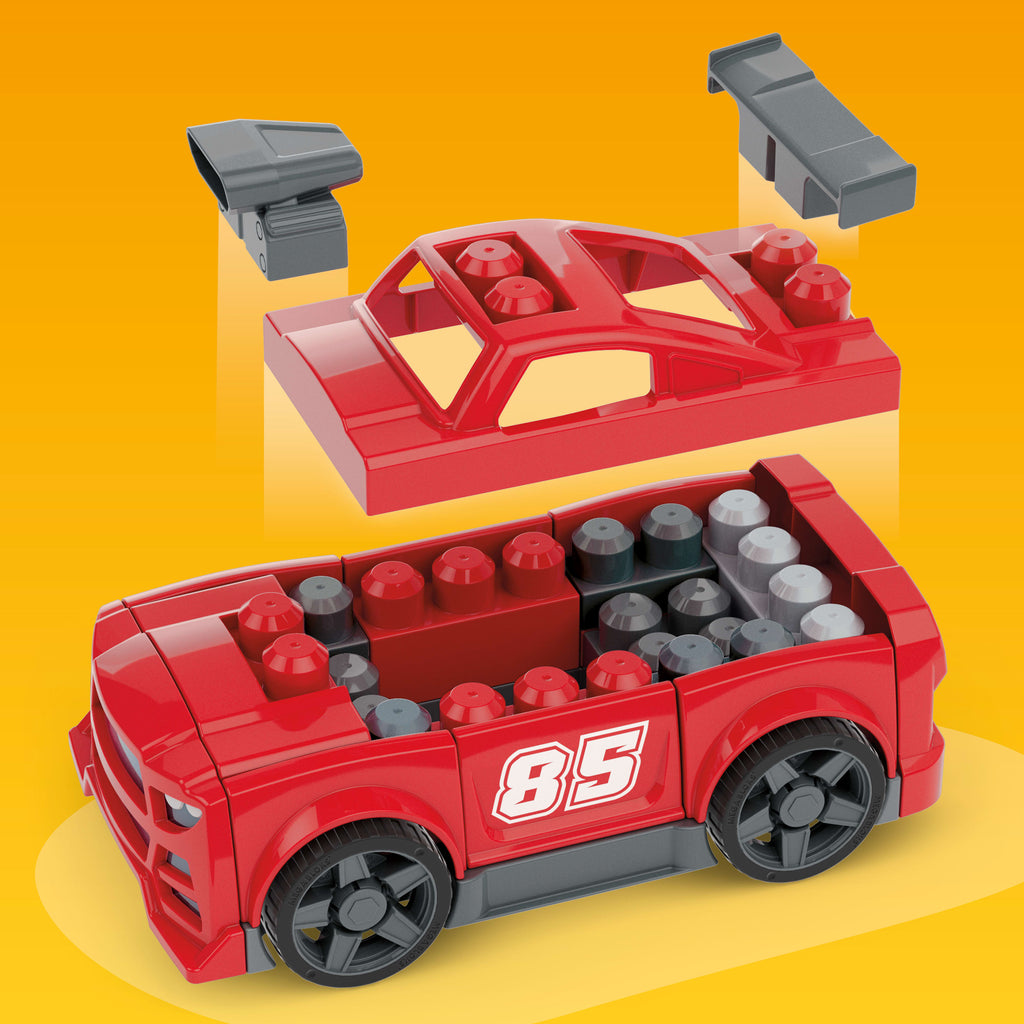 MEGA Bloks Build & Go Yarış Arabası Yapım Seti