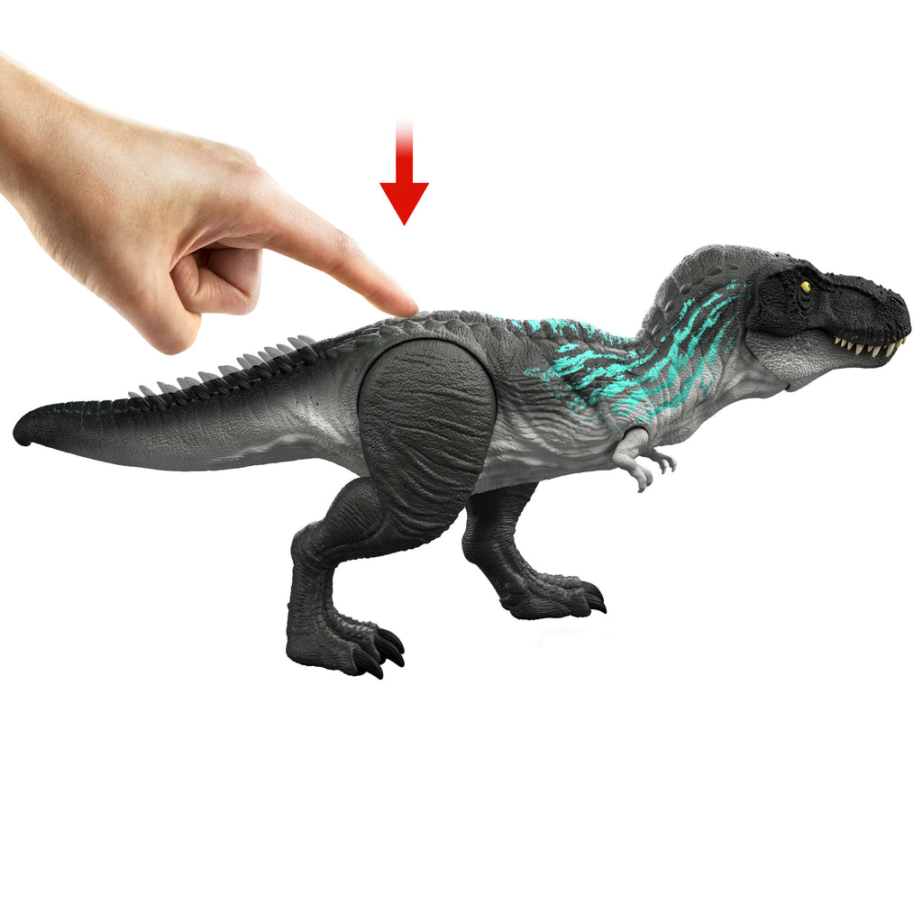 Jurassic World Güçlü T-Rex Figürü, büyüyen ve kükreyen T-Rex