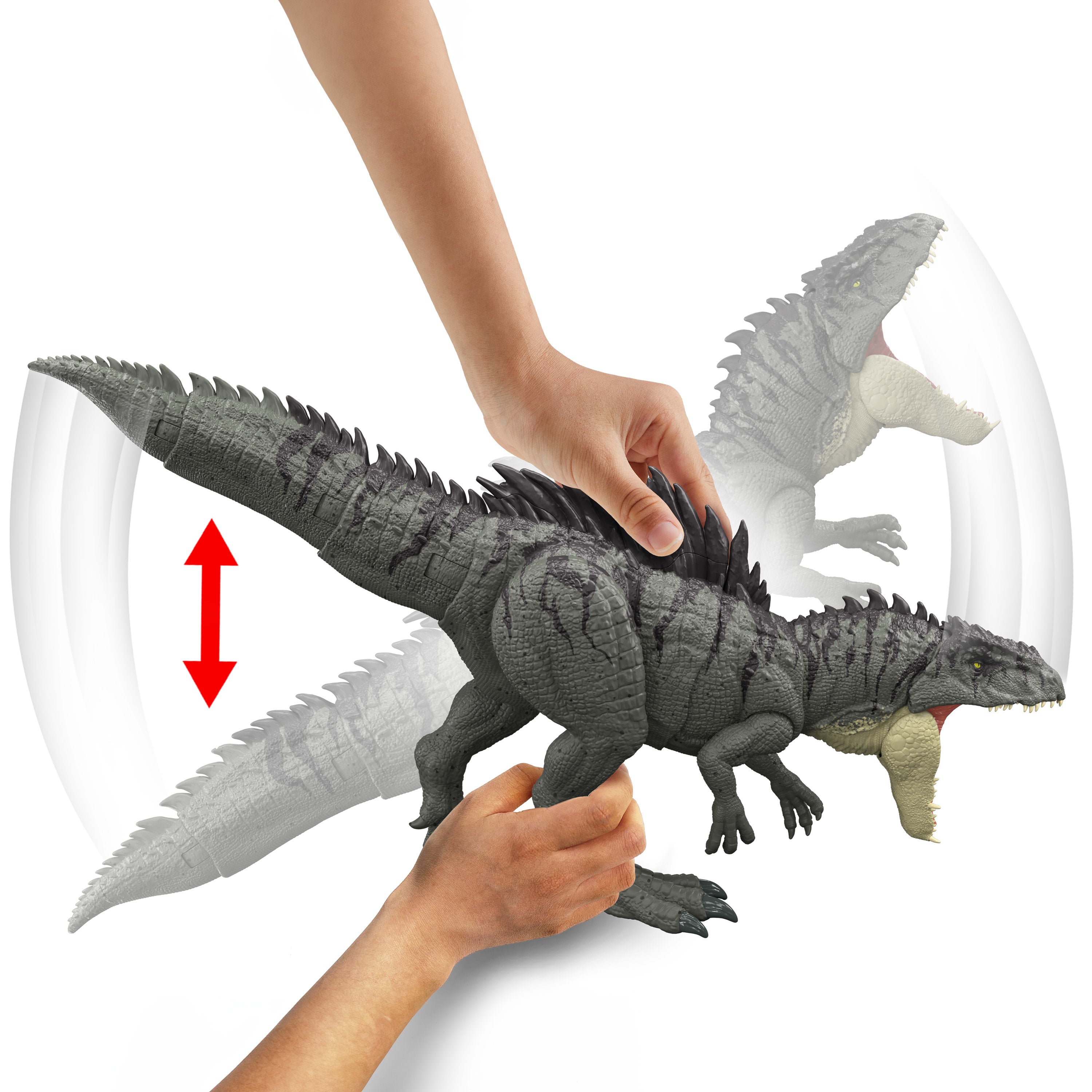 Jurassic World Colossal Chomp Giganotosaurus Figürü
