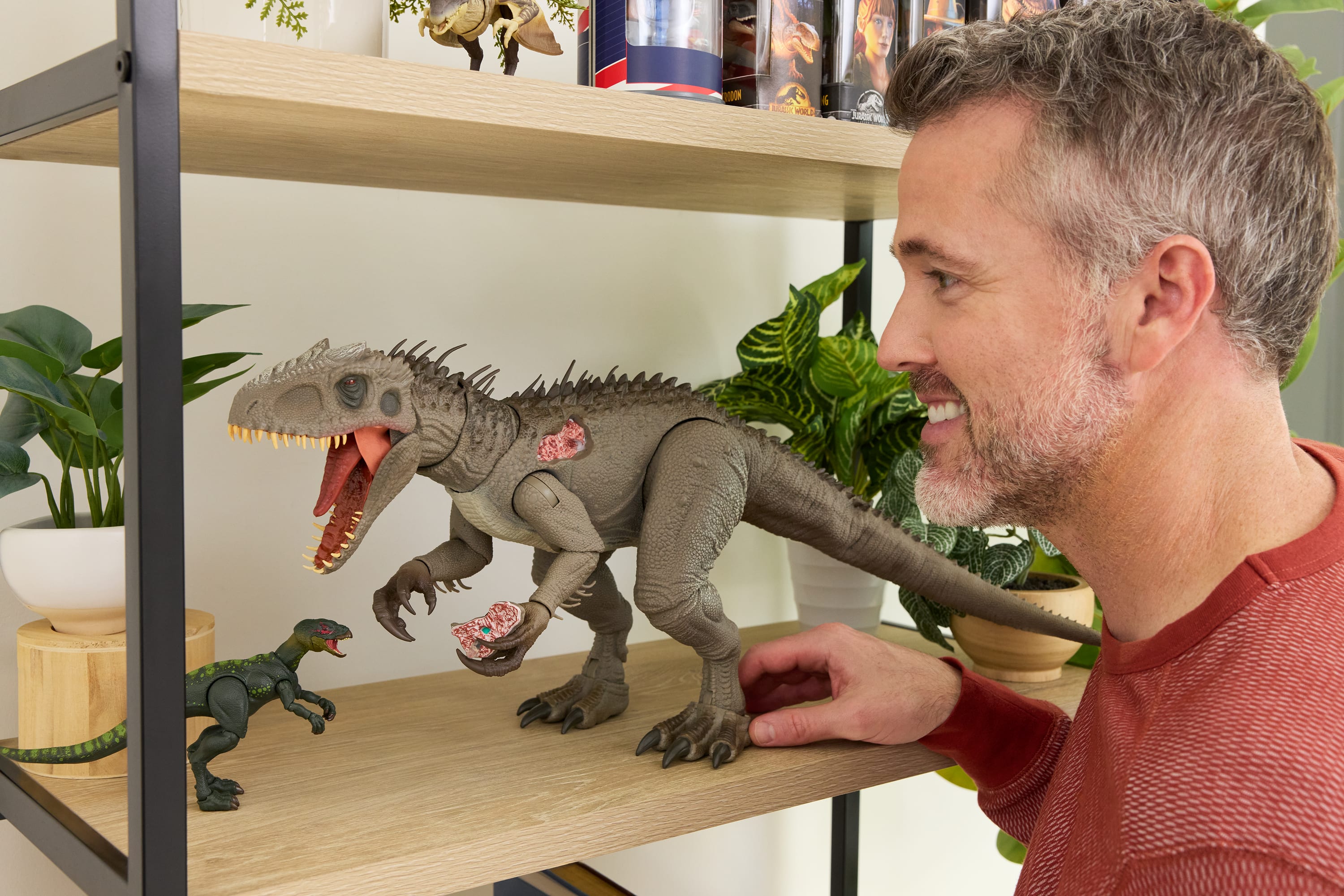 Jurassic World Hammond Collection Indominus Rex Deluxe Figürü