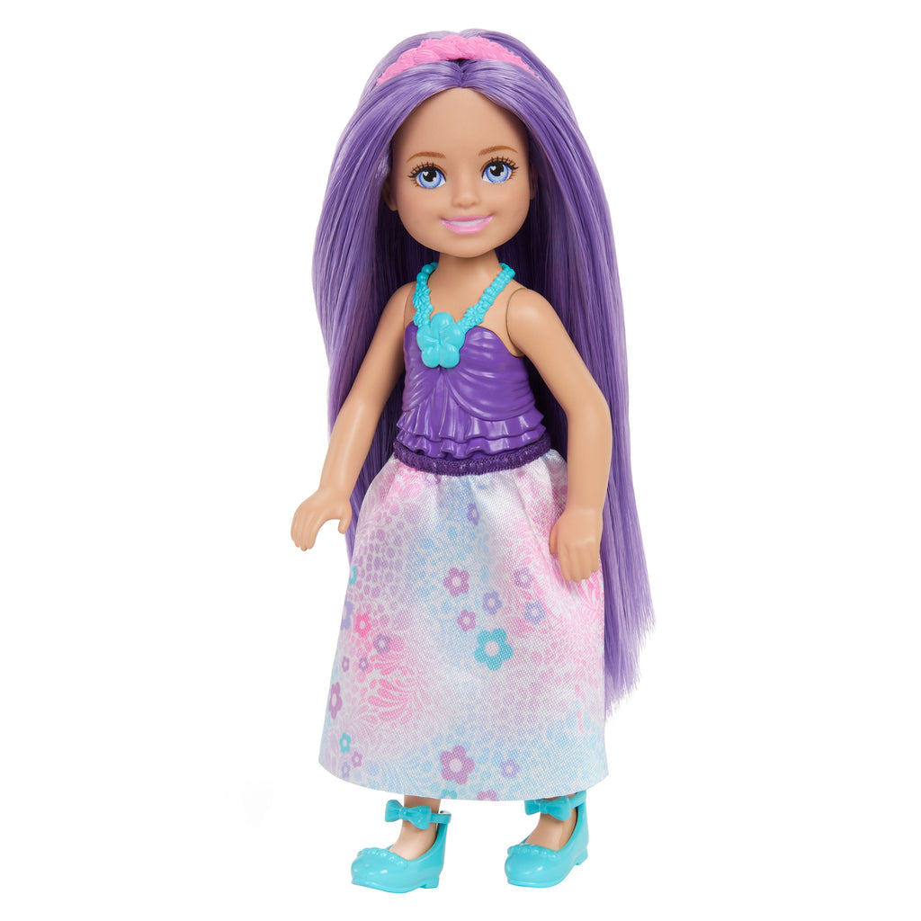 Barbie Chelsea bebekler, deniz kızı, tek boynuzlu at veya prenses stili için aksesuarlar (Stiller çeşitlilik gösterebilir)