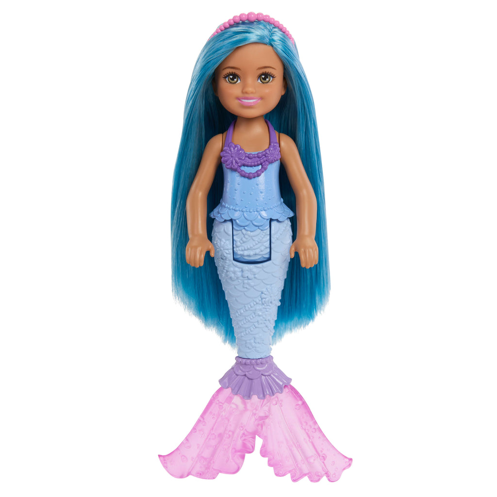 Barbie Chelsea bebekler, deniz kızı, tek boynuzlu at veya prenses stili için aksesuarlar (Stiller çeşitlilik gösterebilir)