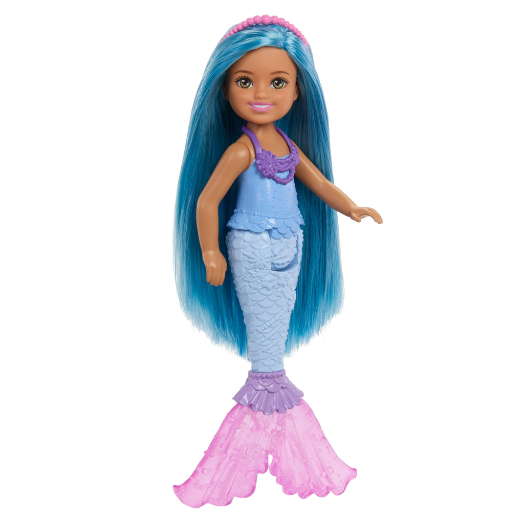 Barbie Chelsea Deniz Kızı Küçük Bebek (Mavi Saçlı)