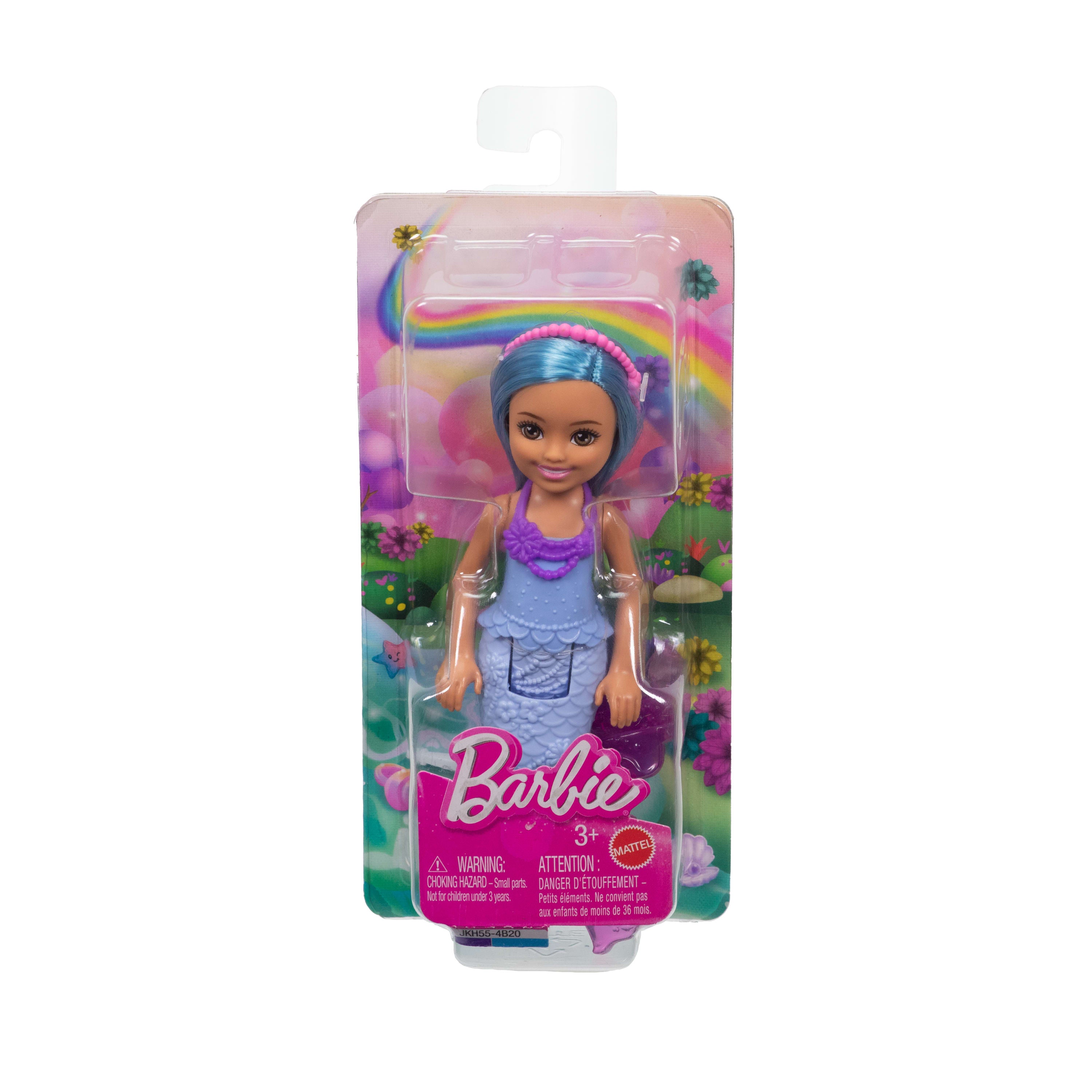 Barbie Chelsea Deniz Kızı Küçük Bebek (Mavi Saçlı)