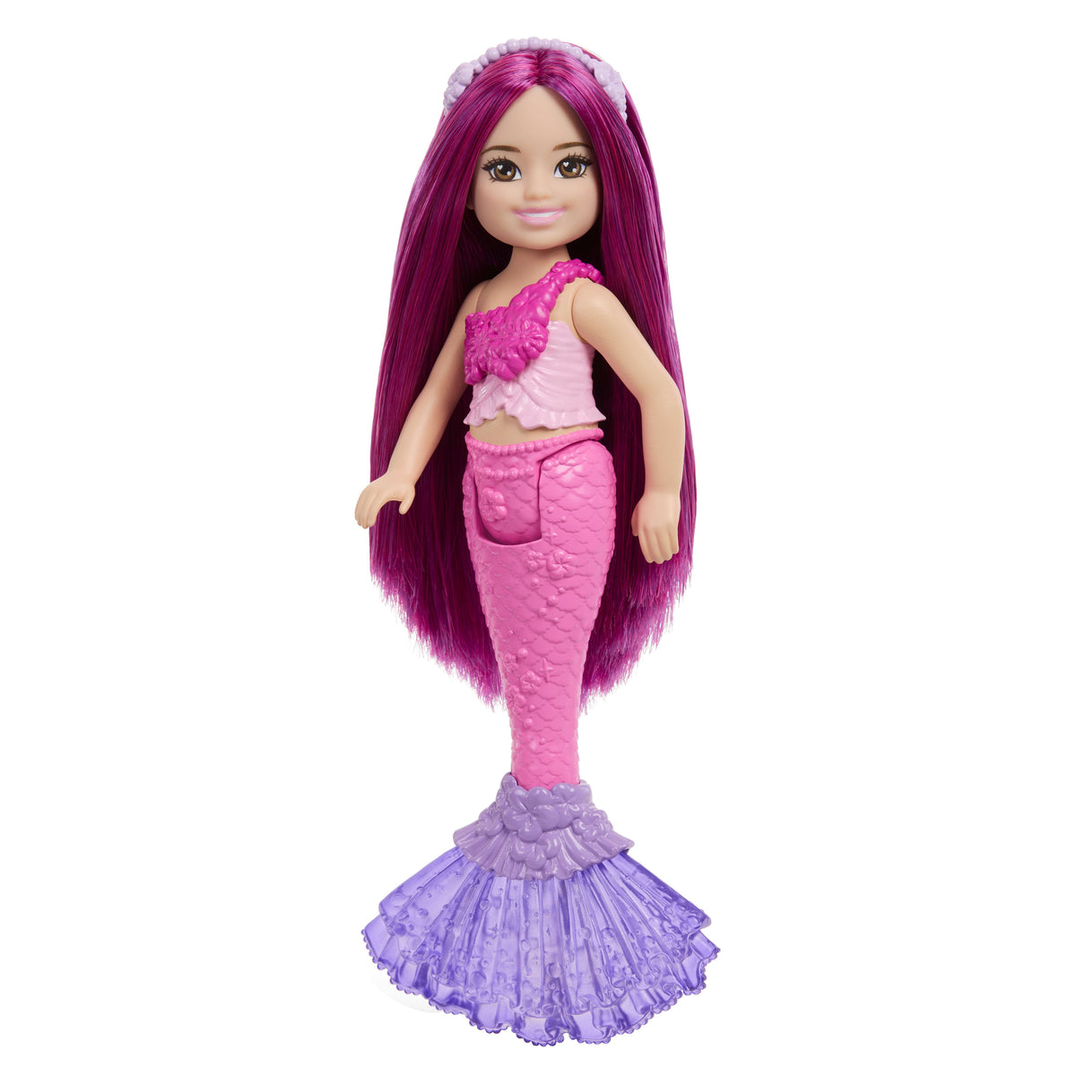 Barbie Chelsea Deniz Kızı Küçük Bebek (Pembe Saçlı)