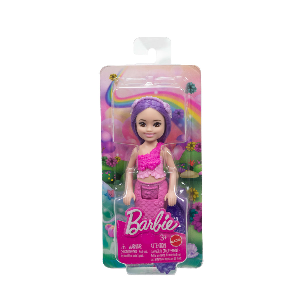 Barbie Chelsea Deniz Kızı Küçük Bebek (Pembe Saçlı)