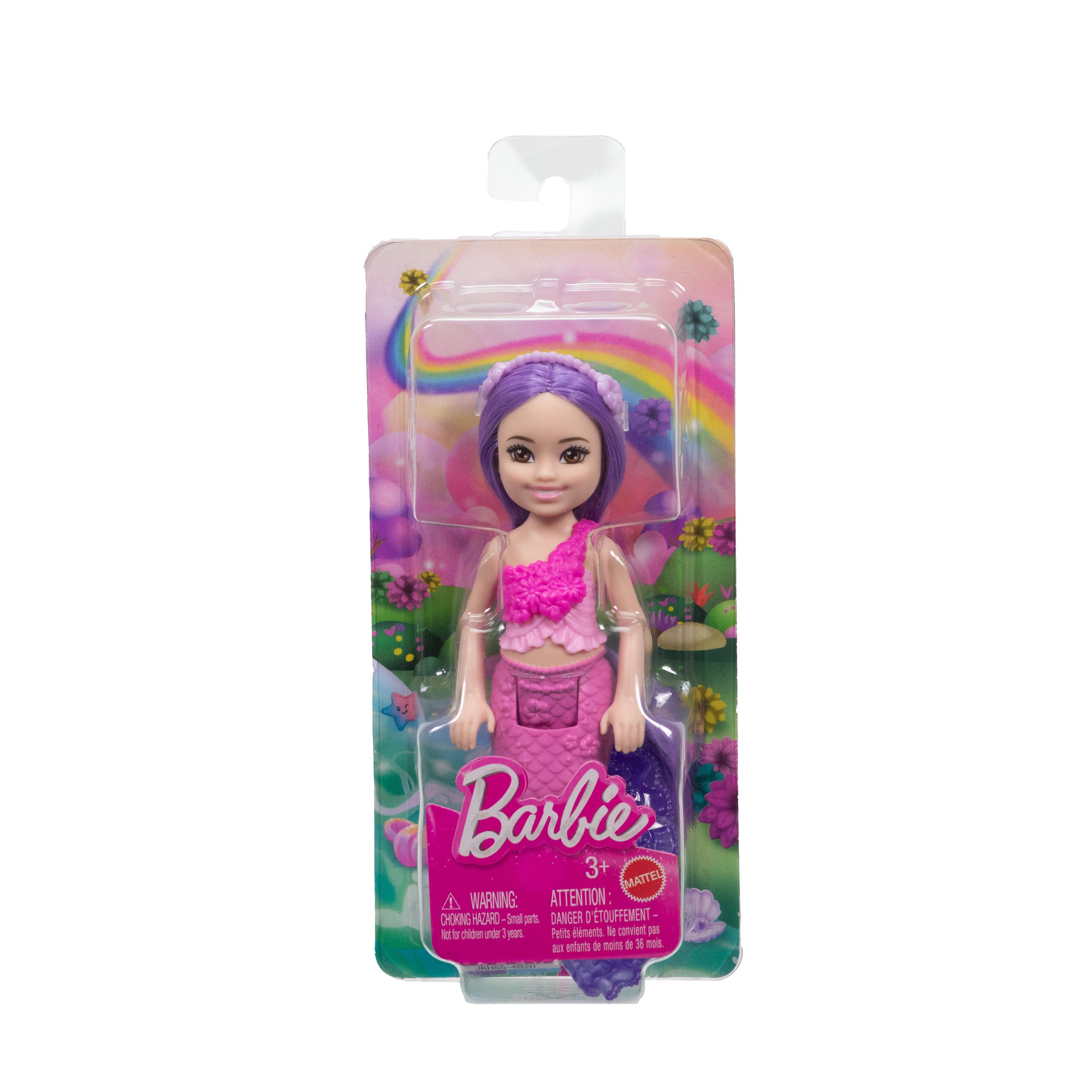 Barbie Chelsea Deniz Kızı Küçük Bebek (Pembe Saçlı)