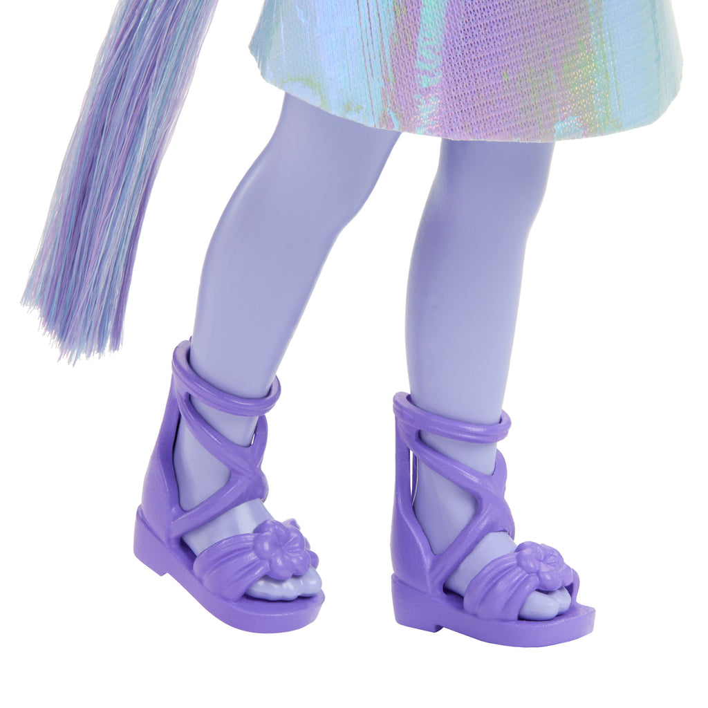 Barbie Chelsea Tek Boynuzlu At (Unicorn) Küçük Bebek (Mor Saçlı)