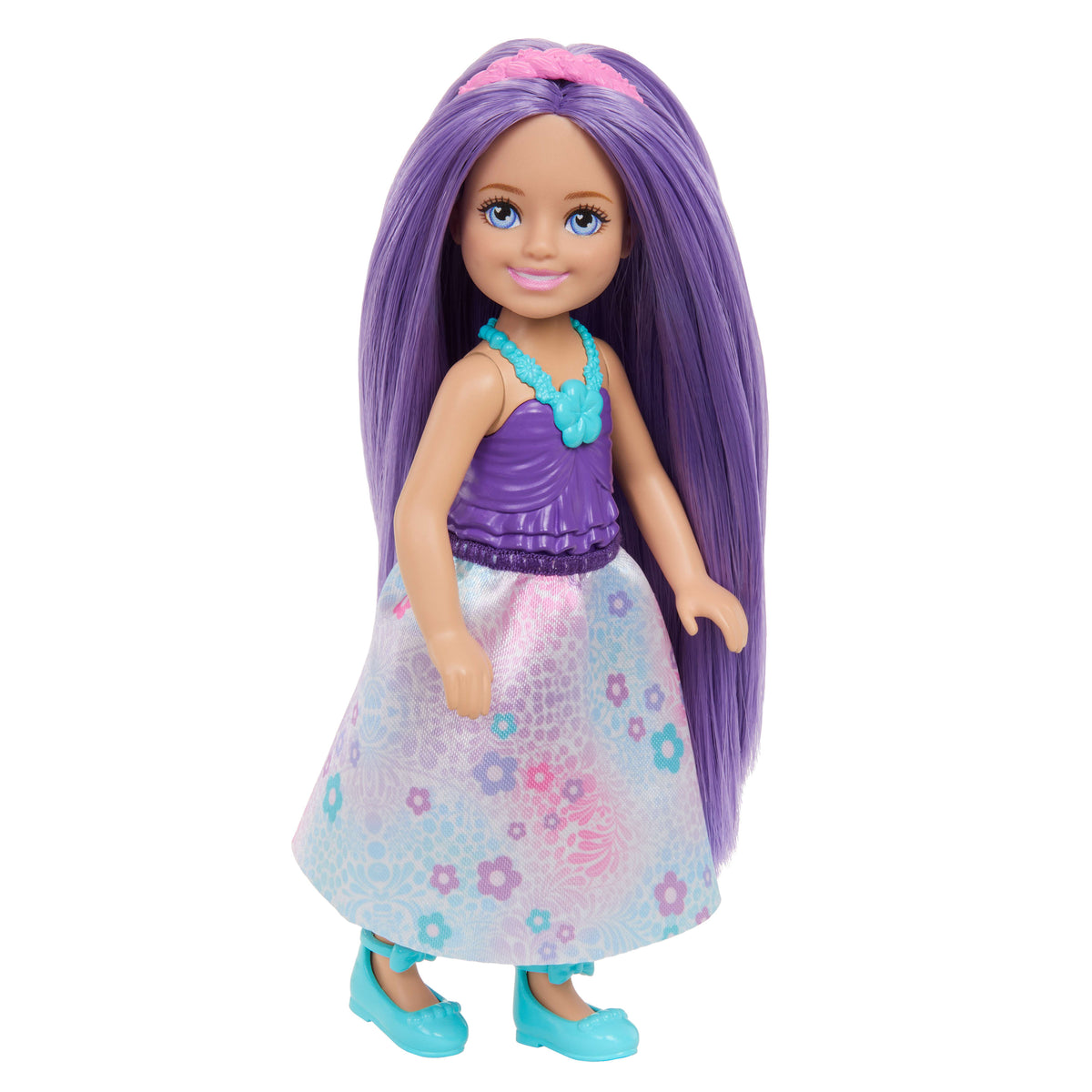 Barbie Chelsea Prenses (Royal) Küçük Bebek (Mor Saçlı)