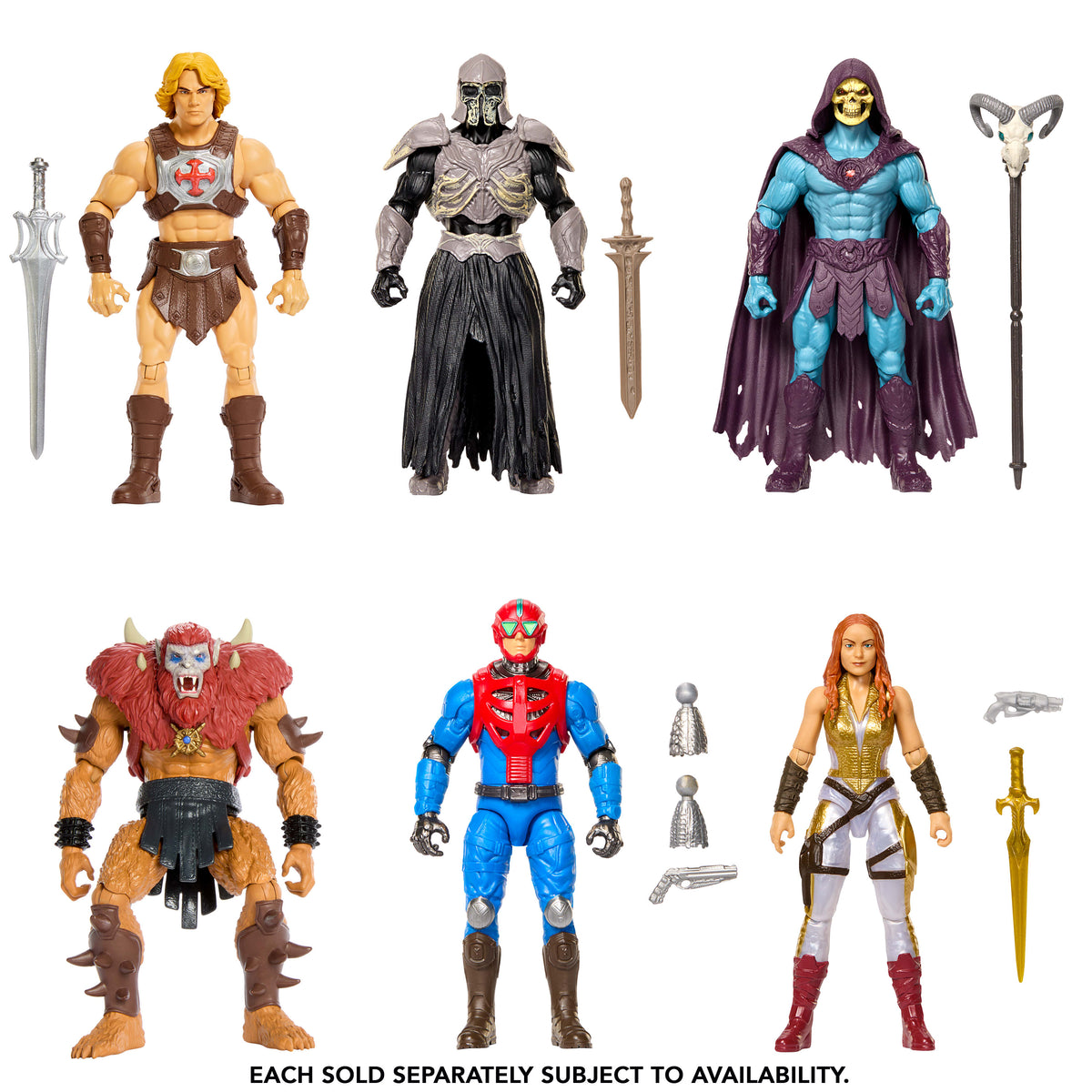 Masters of the Universe 2026 Film Aksiyon Figürü (14 cm, Karışık Seri)