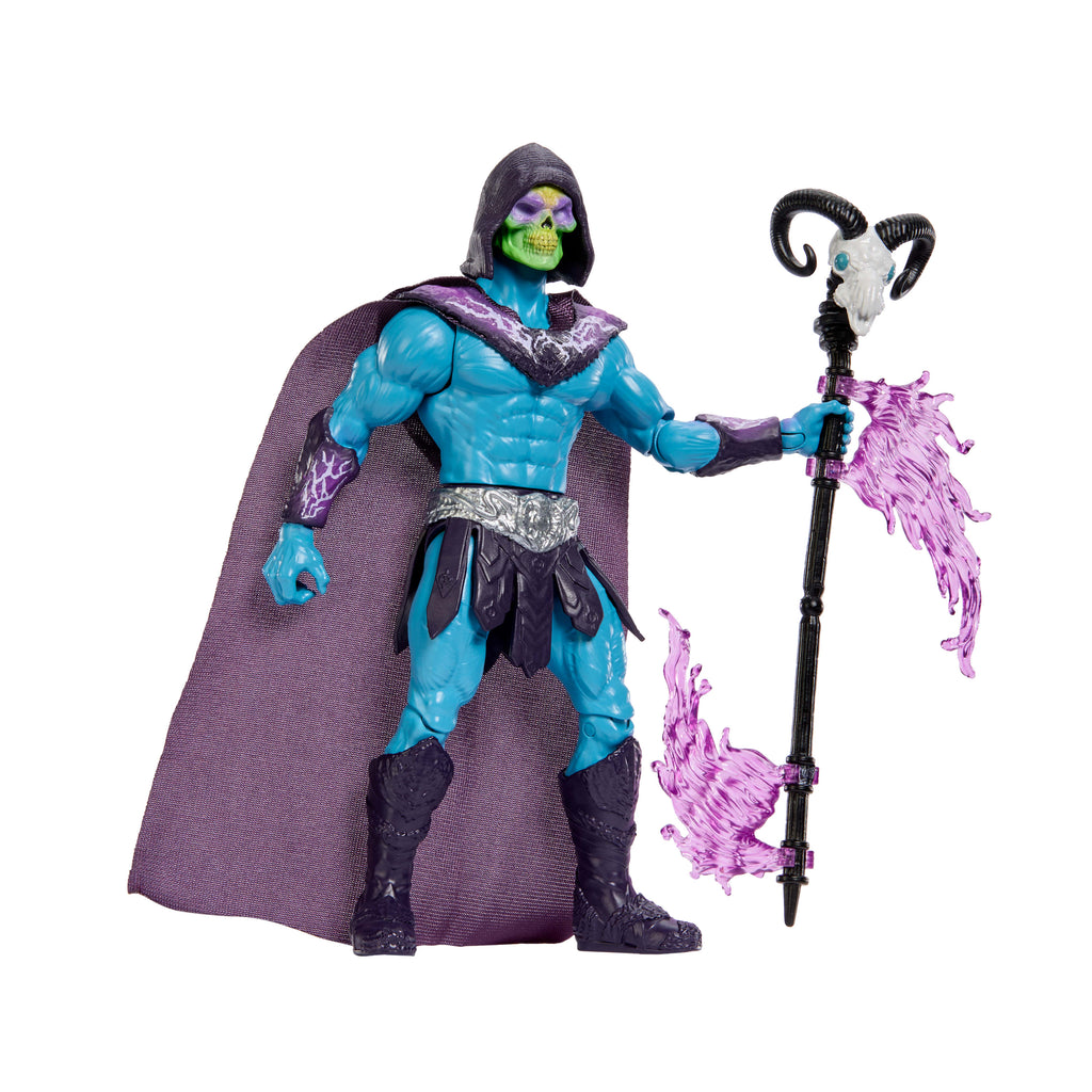 Masters of the Universe Skeletor Özel Figürü (İskelet Asası, Döndür-Bırak)