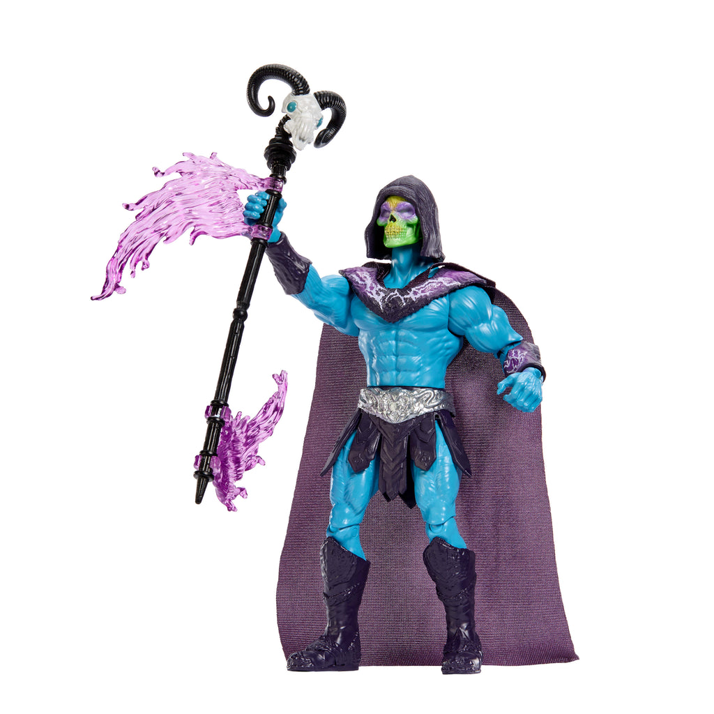 Masters of the Universe Skeletor Özel Figürü (İskelet Asası, Döndür-Bırak)