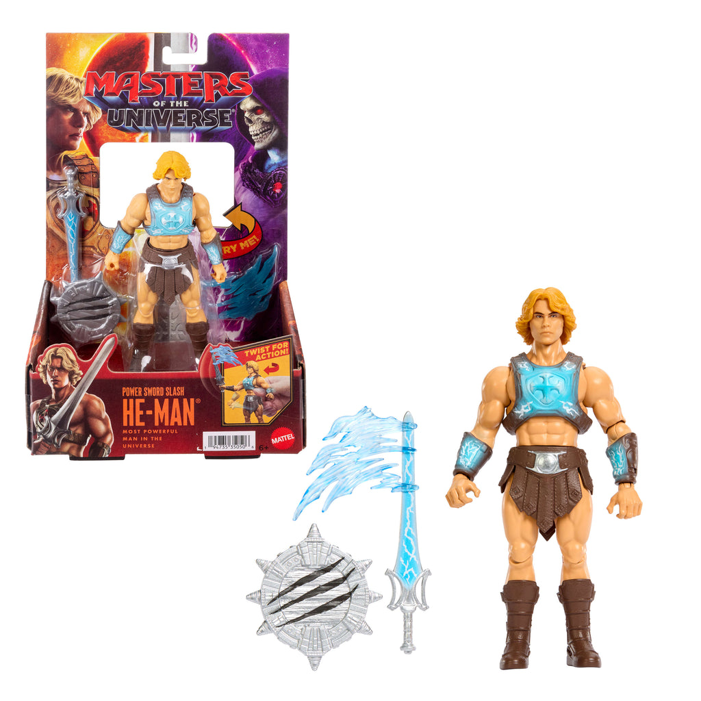 Masters of the Universe He-Man Özel Figürü (Güç Kılıcı Saldırısı)