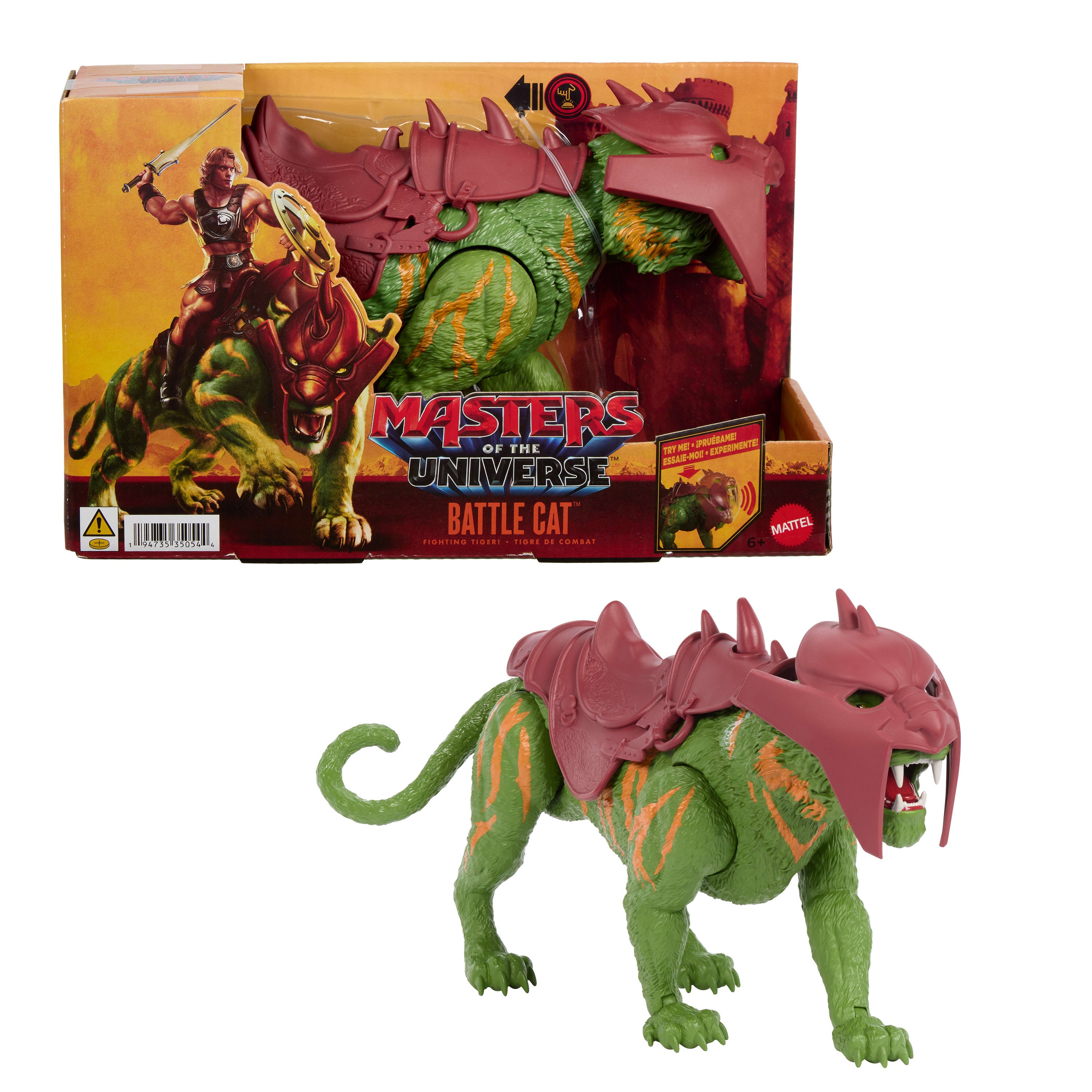 Masters of the Universe Battle Cat Figürü (Isırma ve Kükreme)