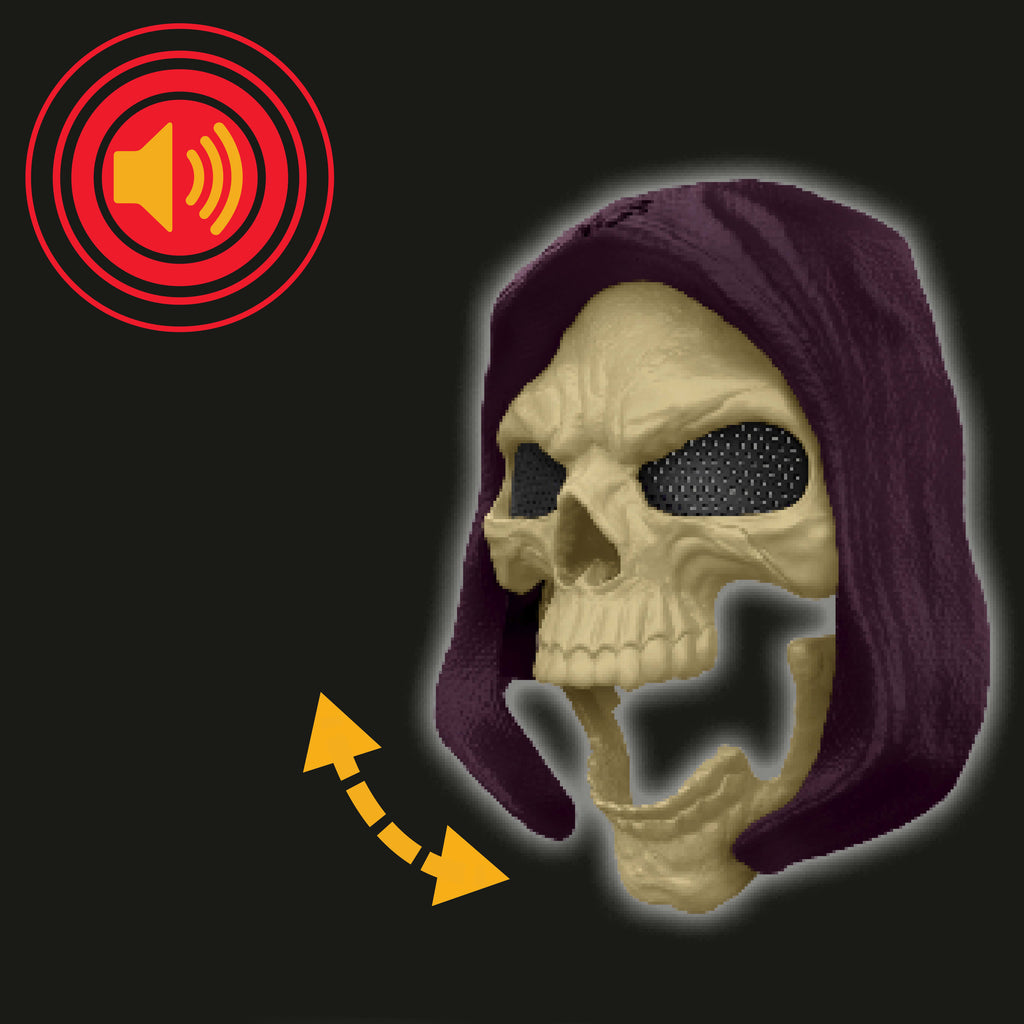 Masters of the Universe İskeletor Maskesi (Işıklı ve Sesli Rol Yapma)
