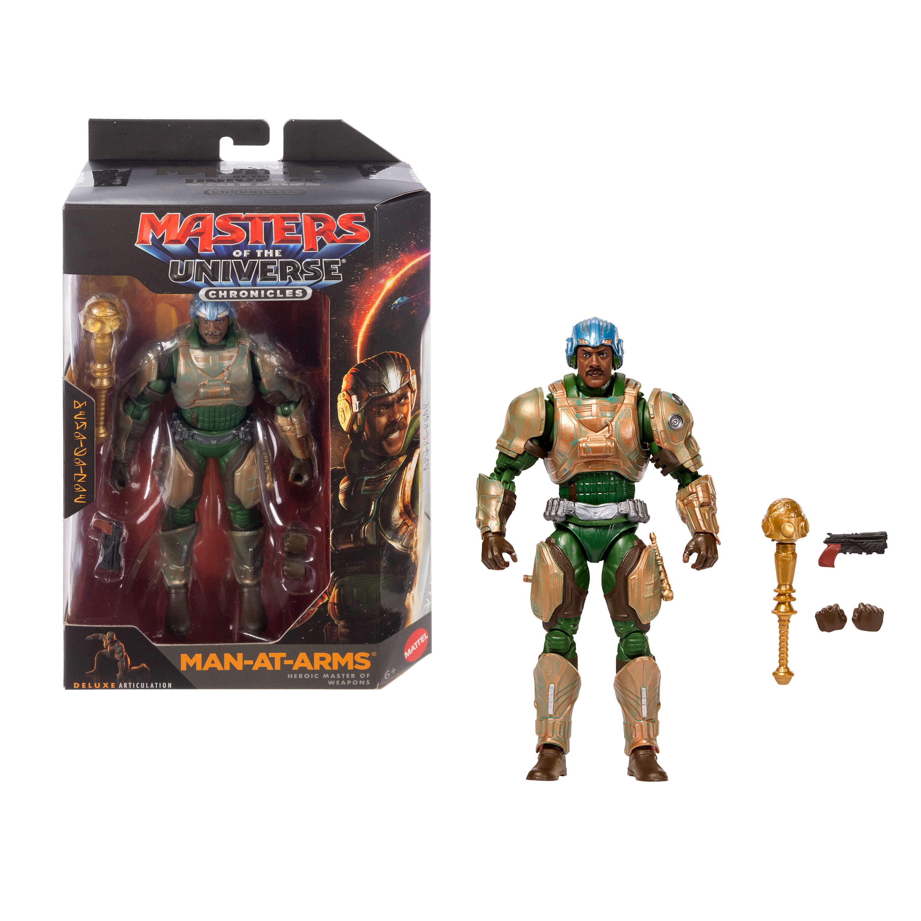 Masters of the Universe Chronicles Man-At-Arms Figürü