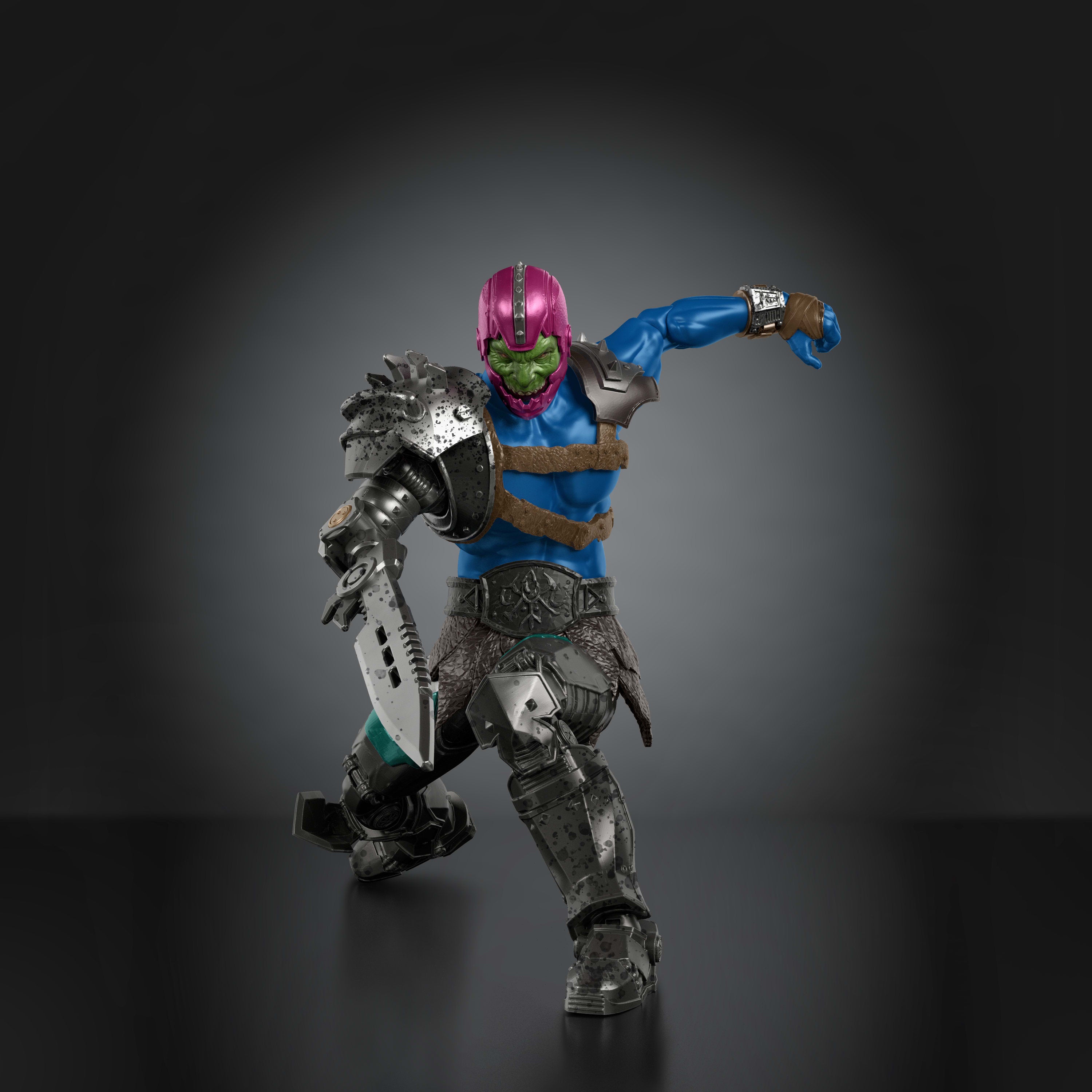 Masters of the Universe Chronicles Trap Jaw Figürü