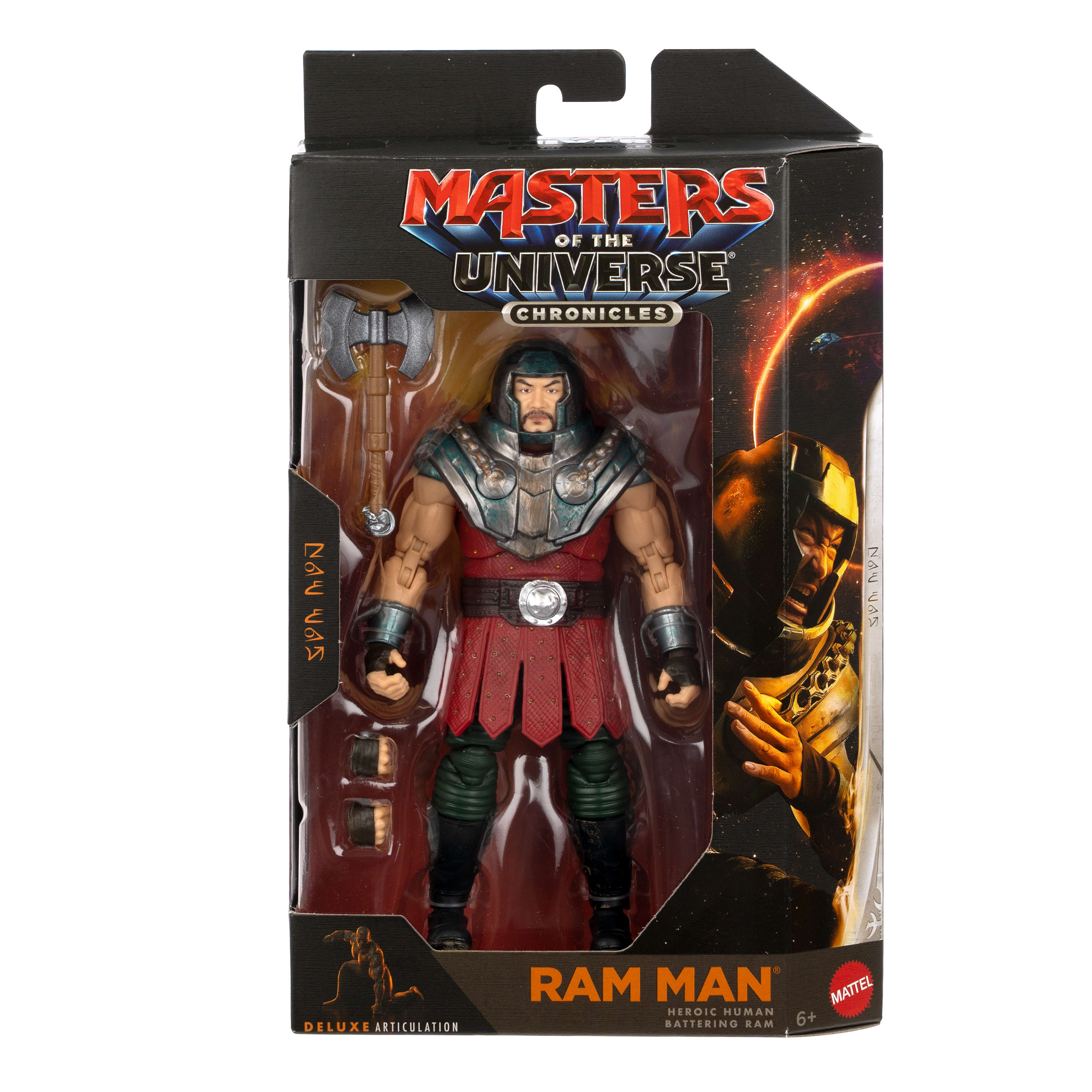 Masters of the Universe Chronicles Ram Man Figürü