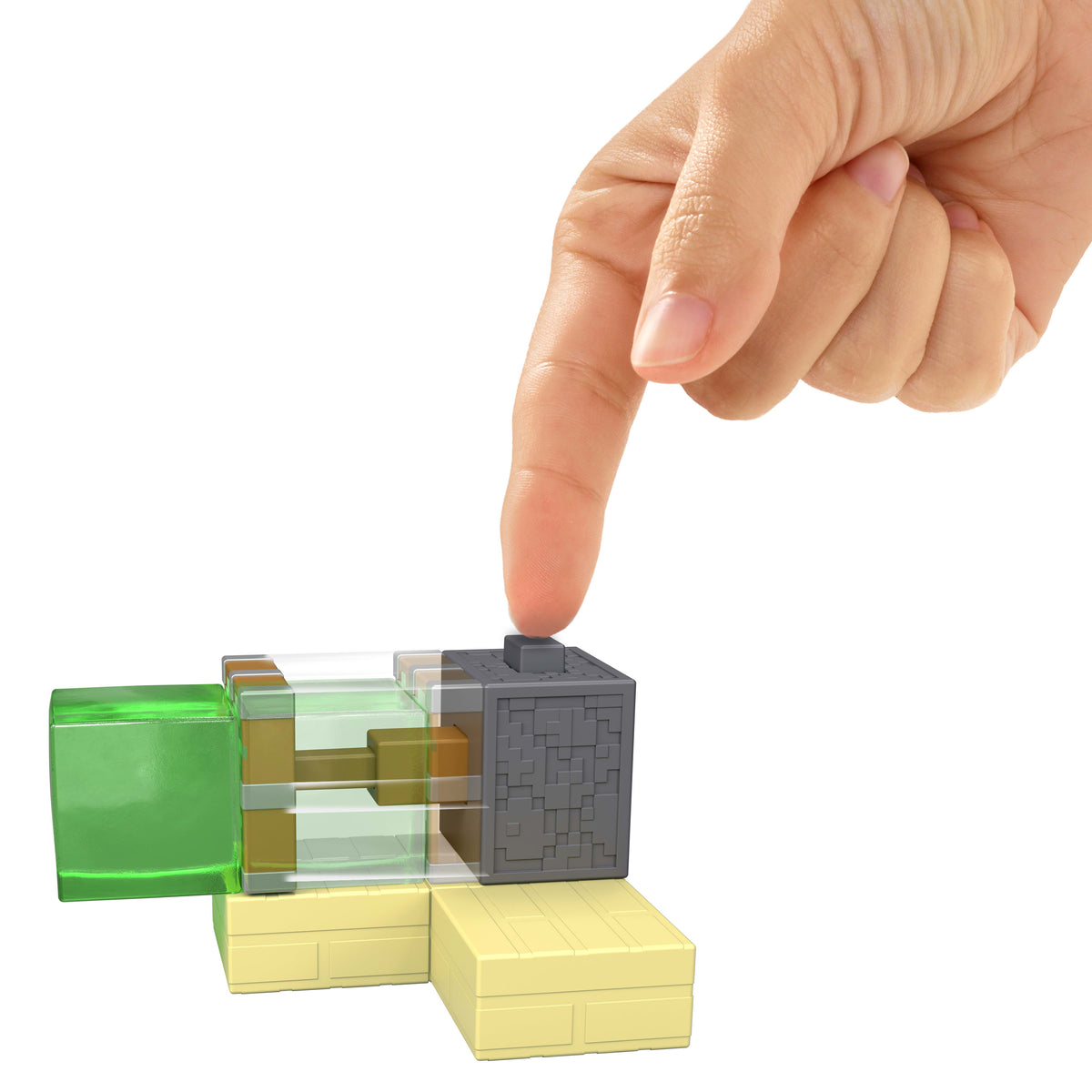 Minecraft 3.25" Redstone Figür ve Mekanizma Seti, 8 cm'lik koleksiyona uygun oyuncaklar (Karakterler çeşitlilik gösterebilir)