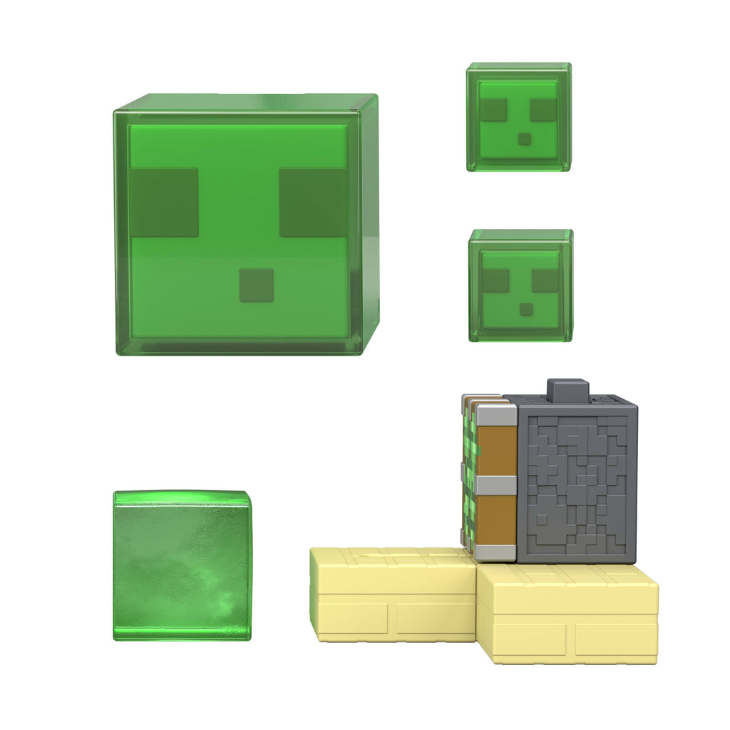 Minecraft Redstone Charged Yapışkan Piston Tuzağı Seti (Figürlü)