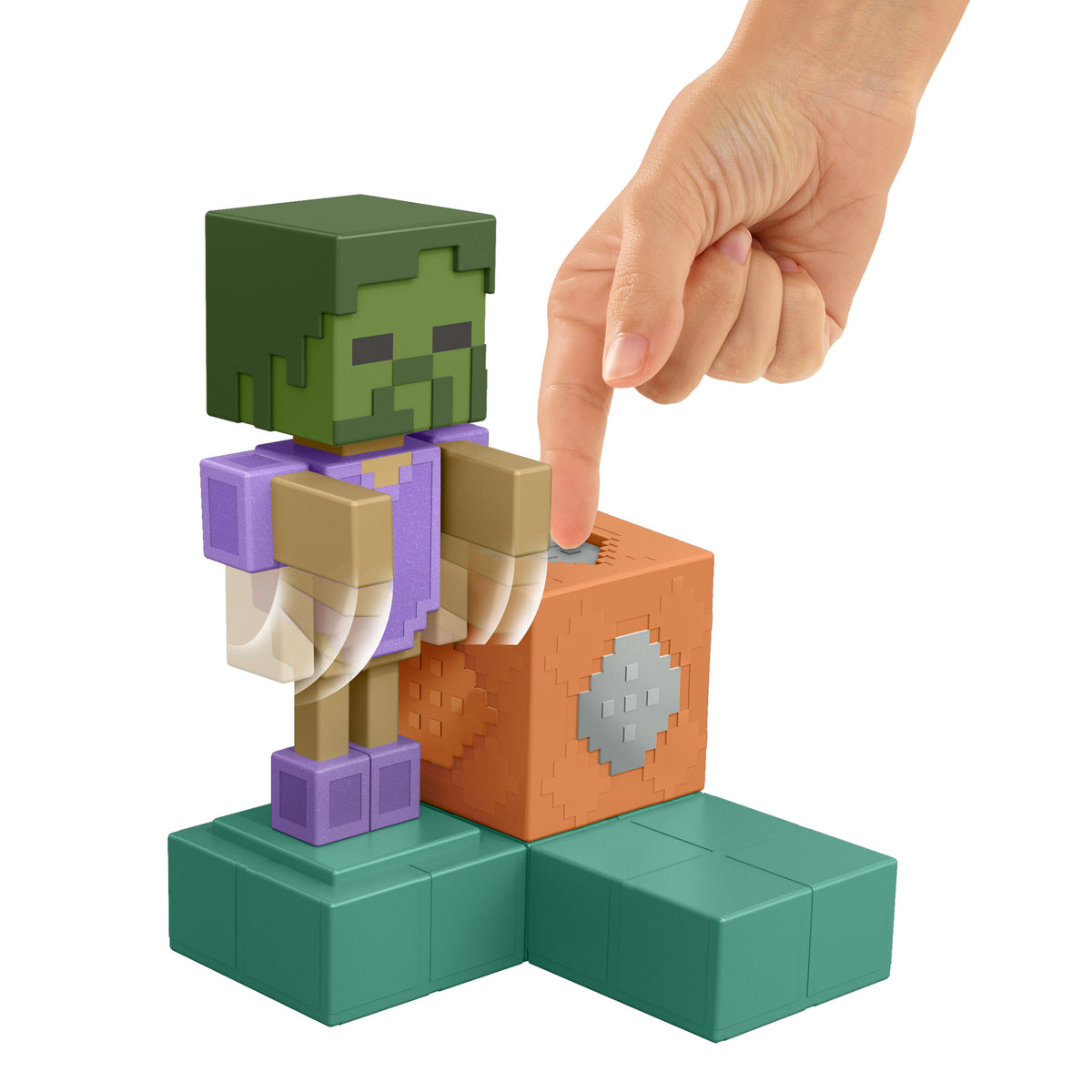 Minecraft Redstone Charged Hareketli Zırh Standı Seti (Figürlü)