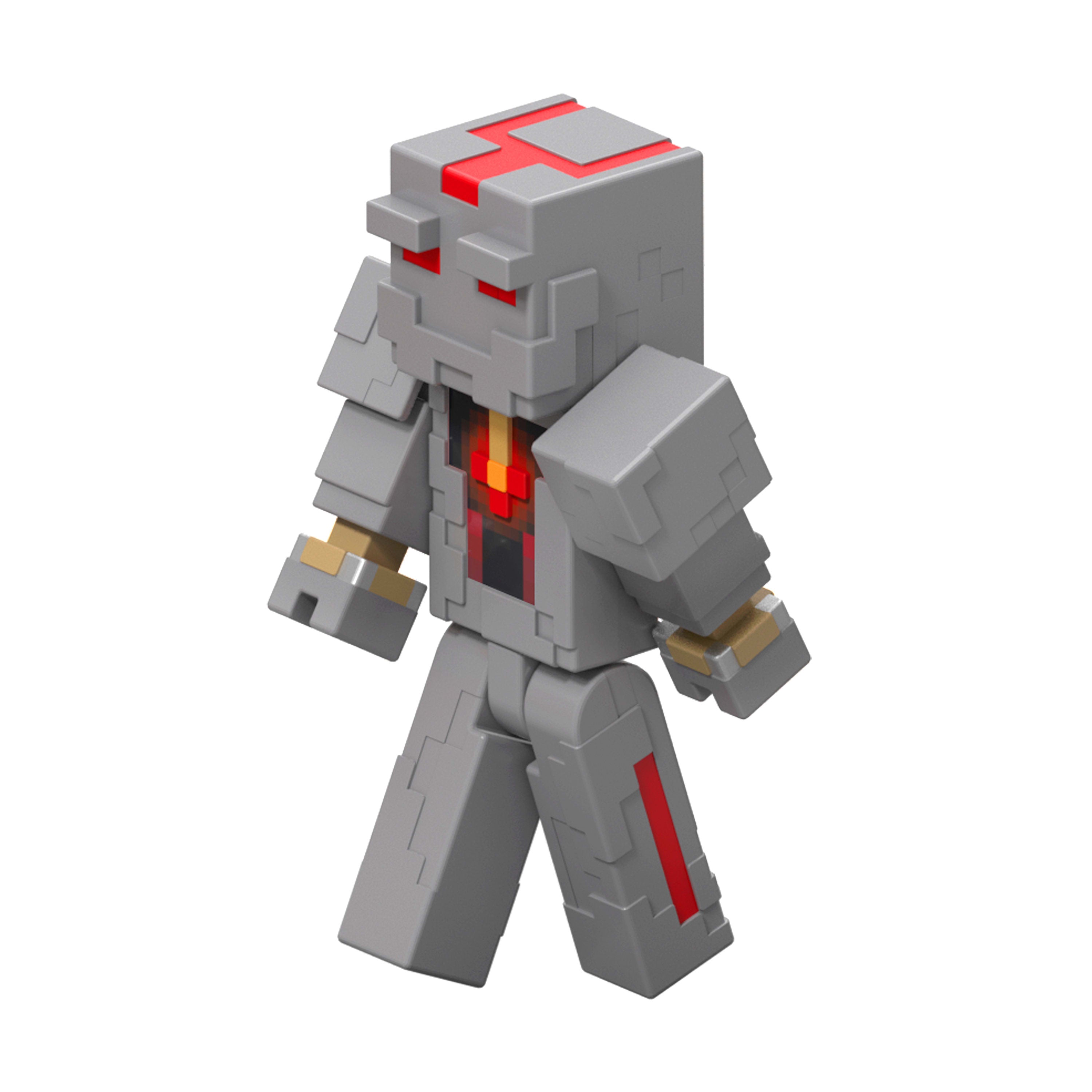 Minecraft Redstone Charged Koruyucu Havai Fişek Fırlatıcı Seti (Figürlü)