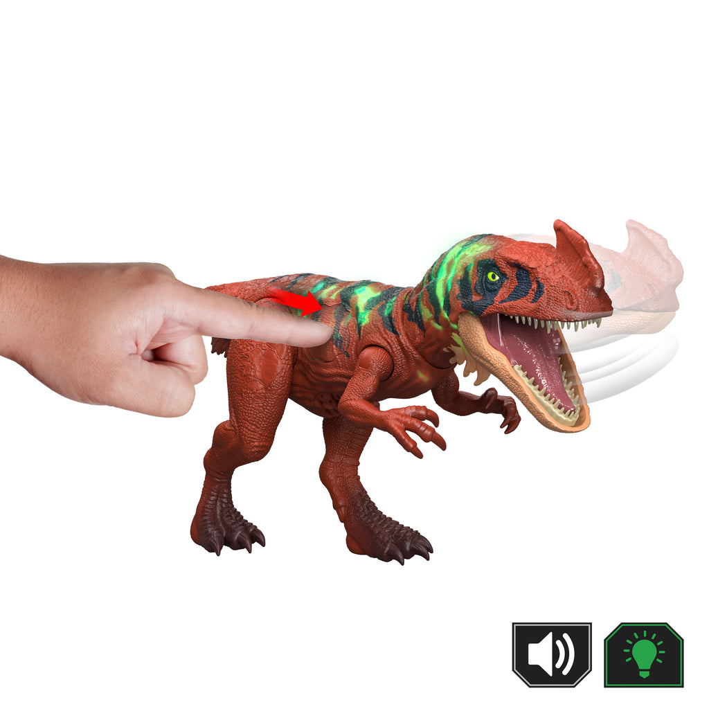 Jurassic World Wild Roar Afrovenator Dinozor Figürü