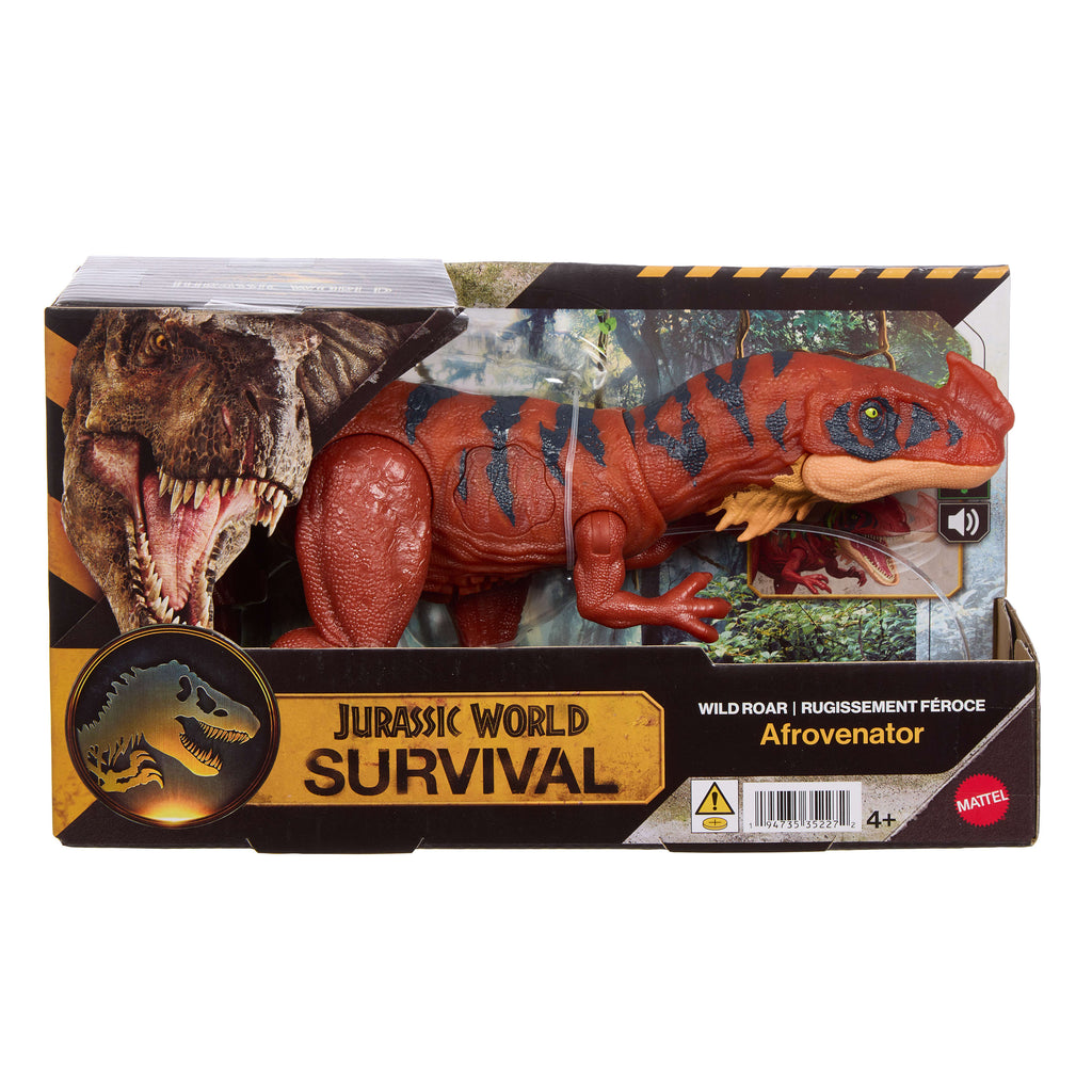 Jurassic World Wild Roar Afrovenator Dinozor Figürü