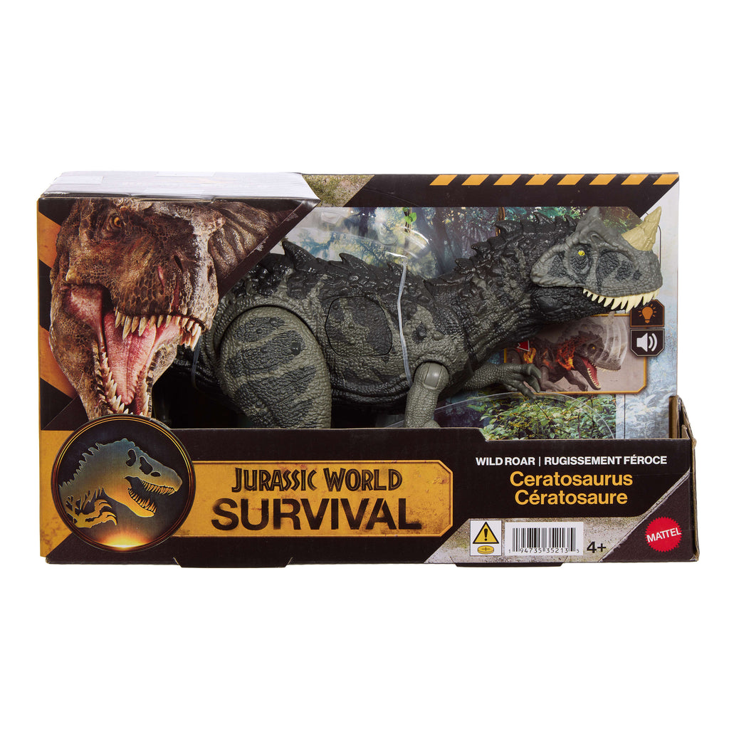 Jurassic World Wild Roar Ceratosaurus Dinozor Figürü