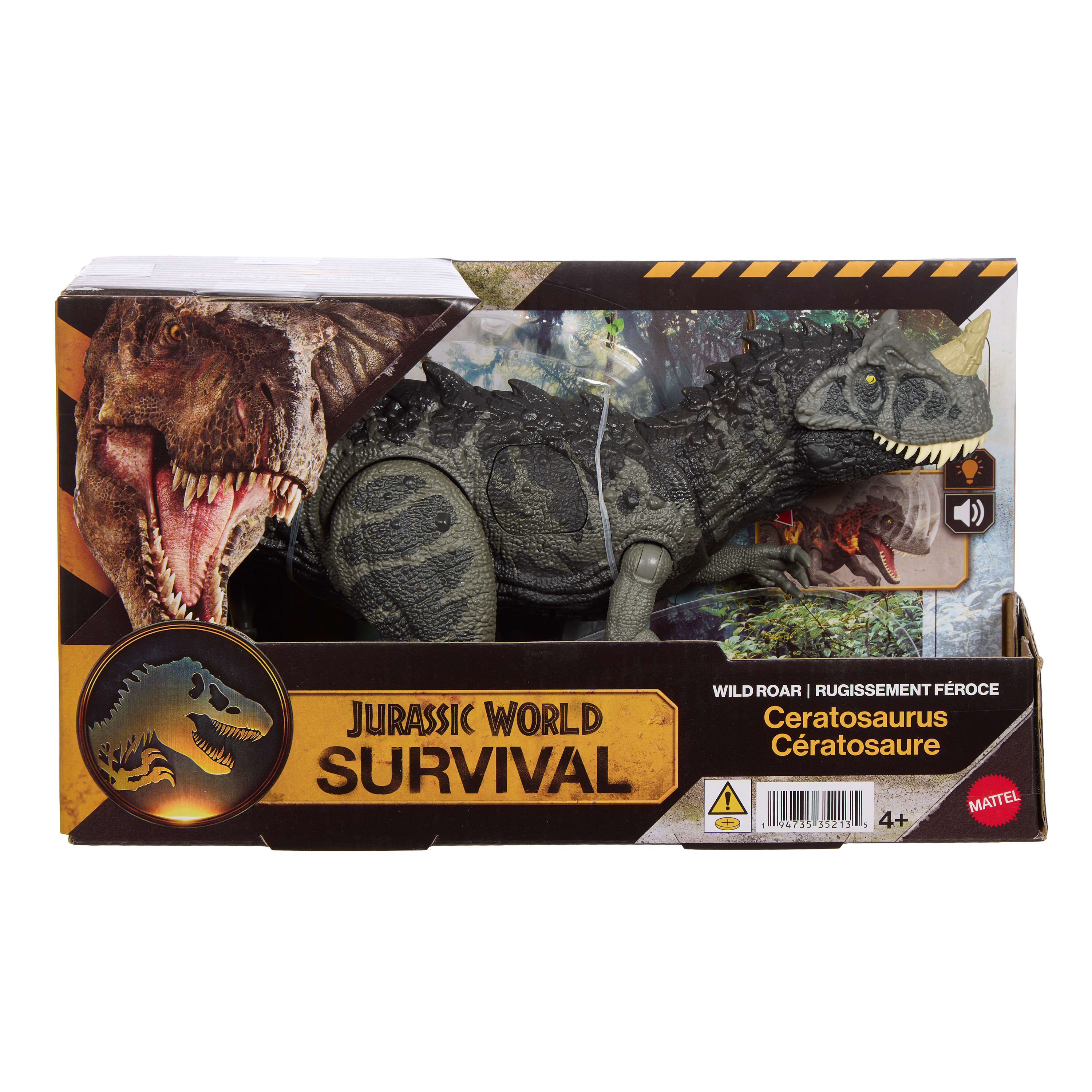 Jurassic World Wild Roar Ceratosaurus Dinozor Figürü