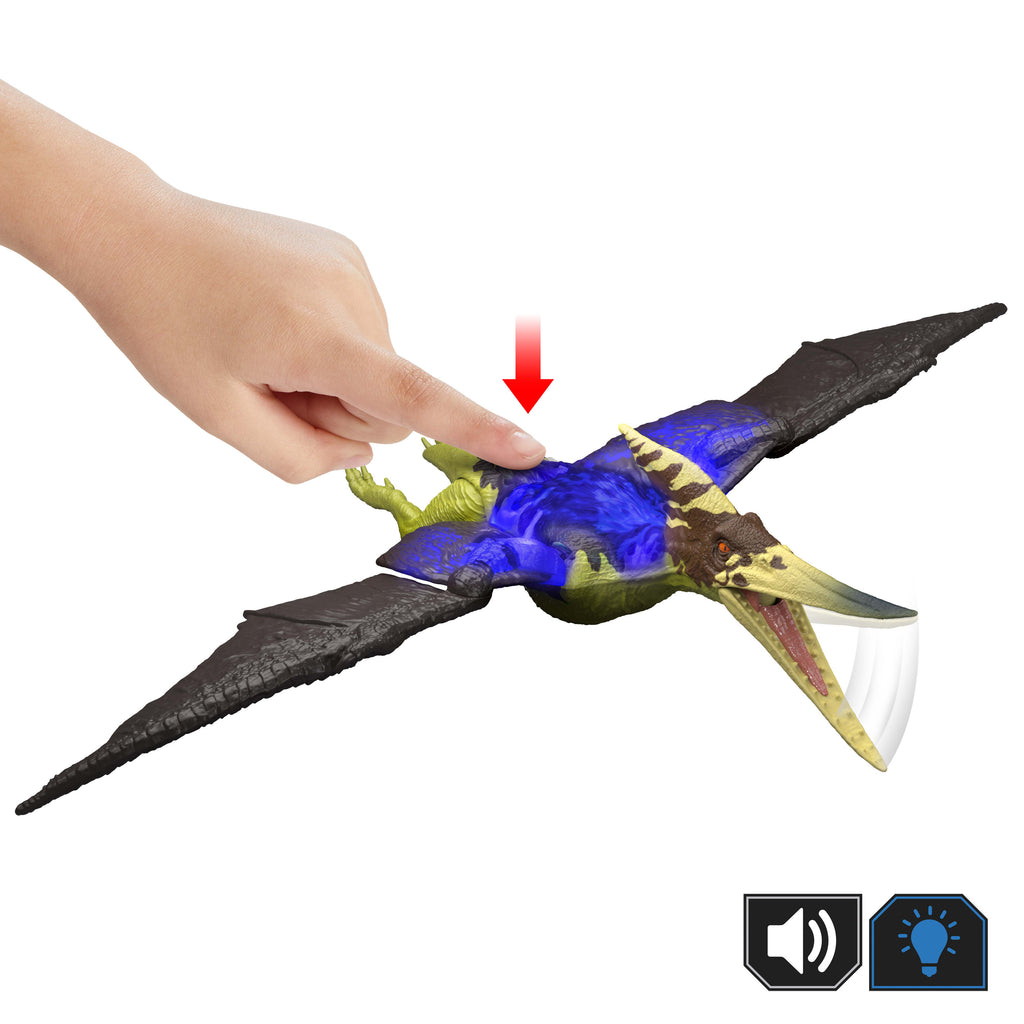 Jurassic World Wild Roar Pteranodon Sesli Dinozor Figürü