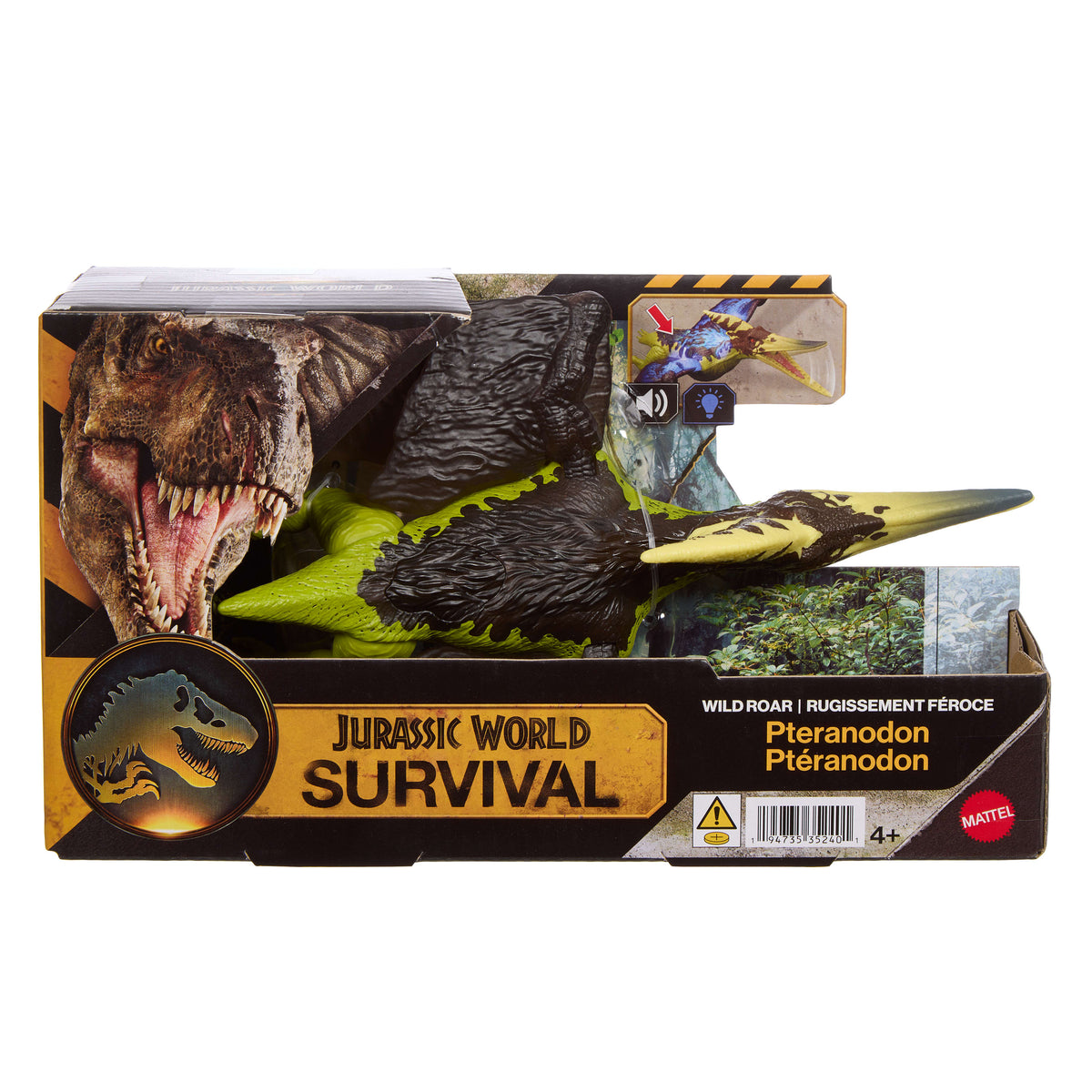 Jurassic World Wild Roar Pteranodon Sesli Dinozor Figürü