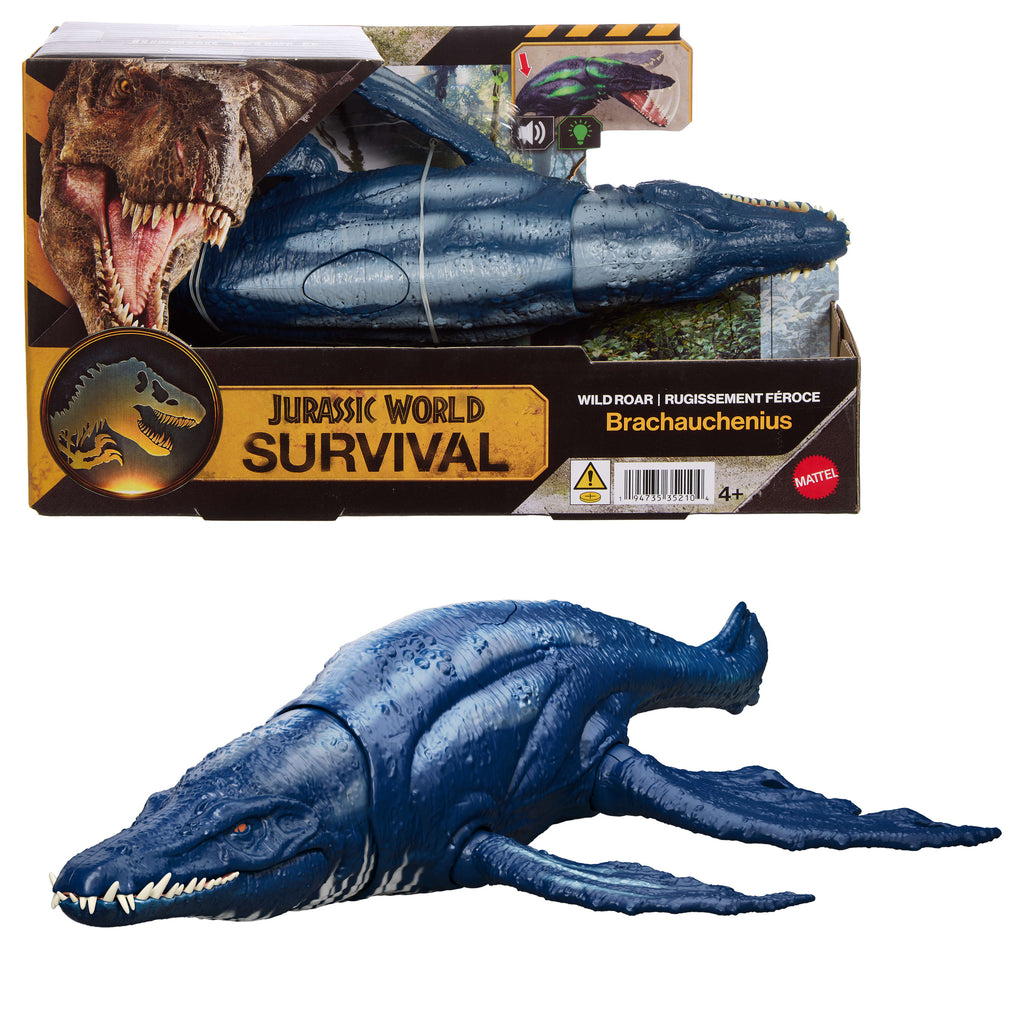 Jurassic World Wild Roar Brachauchenius Sesli Dinozor Figürü