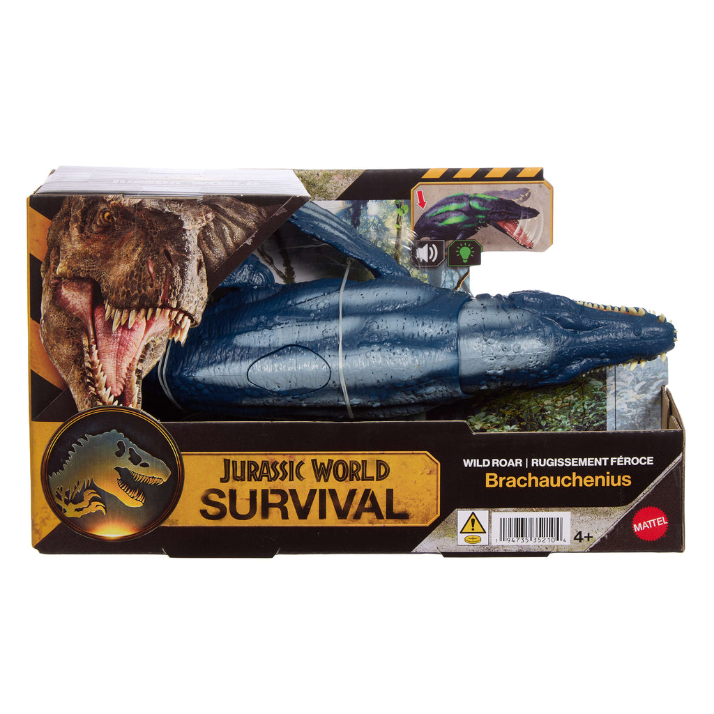 Jurassic World Wild Roar Brachauchenius Sesli Dinozor Figürü