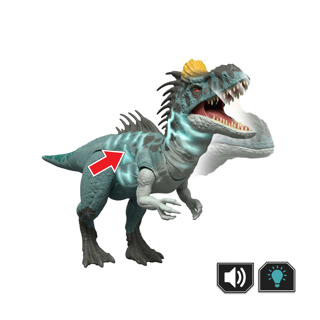 Jurassic World Wild Roar Cryolophosaurus Sesli Dinozor Figürü