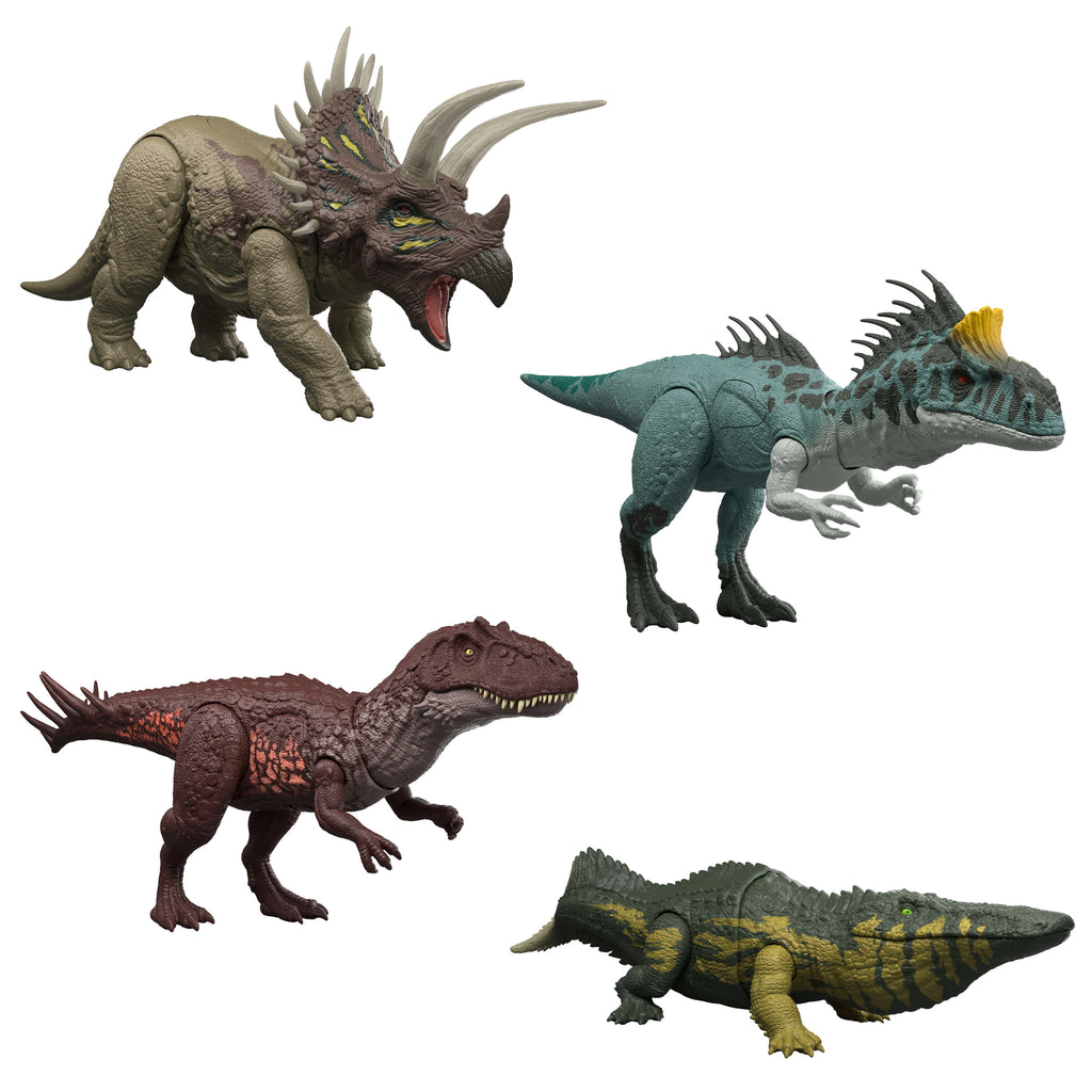 Jurassic World Wild Roar Triceratops Sesli Dinozor Figürü