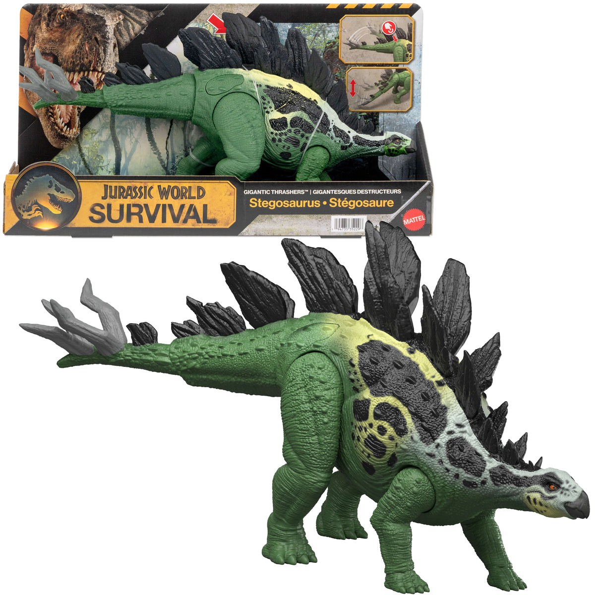 Jurassic World Stegosaurus Dev Dinozor Figürü