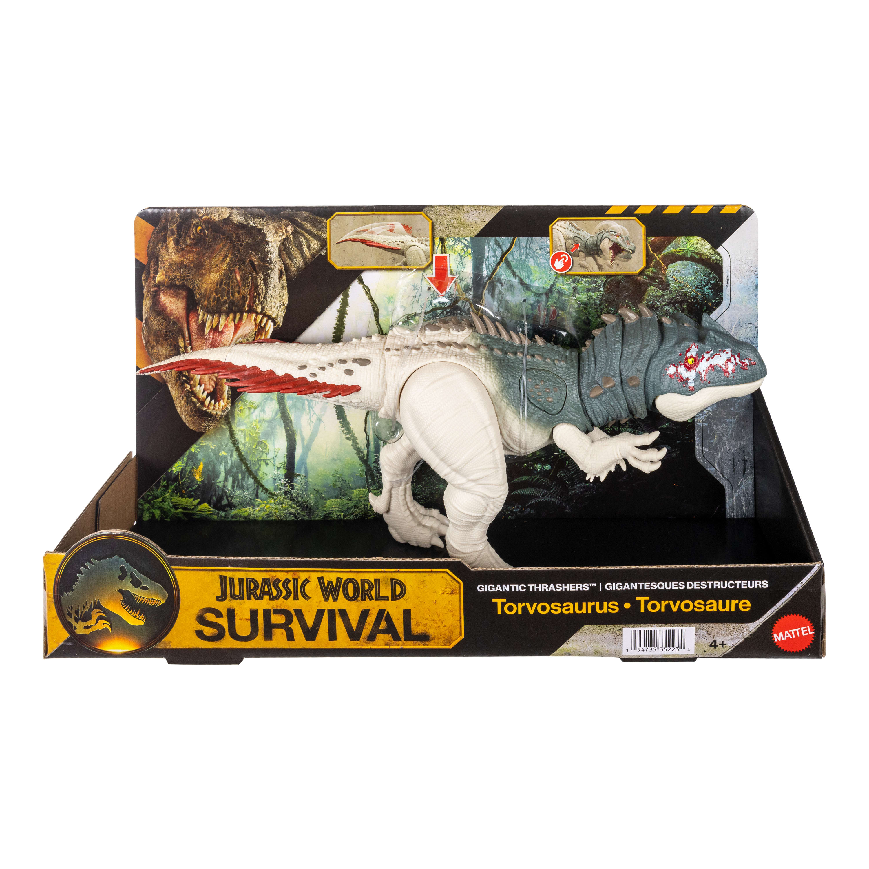 Jurassic World Gigantic Thrashers Torvosaurus Dinozor Figürü