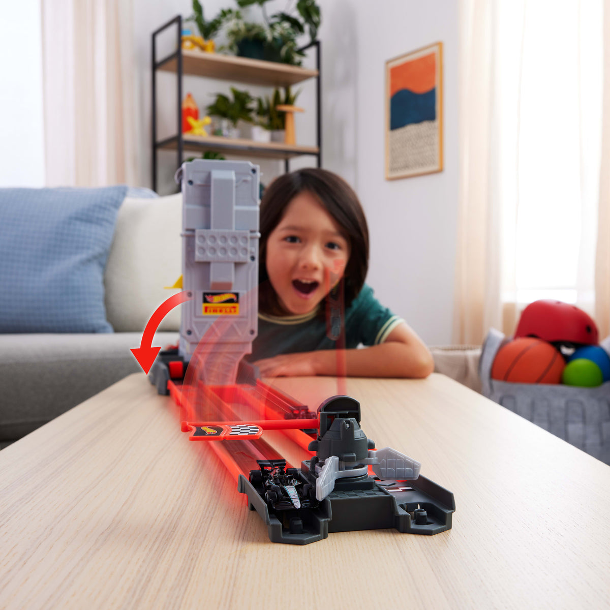 Hot Wheels Formula 1 Hızlı Başlangıç Pist Seti - 2 Metal 1:64 Ölçekli Resmi Lisanslı F1 Arabası