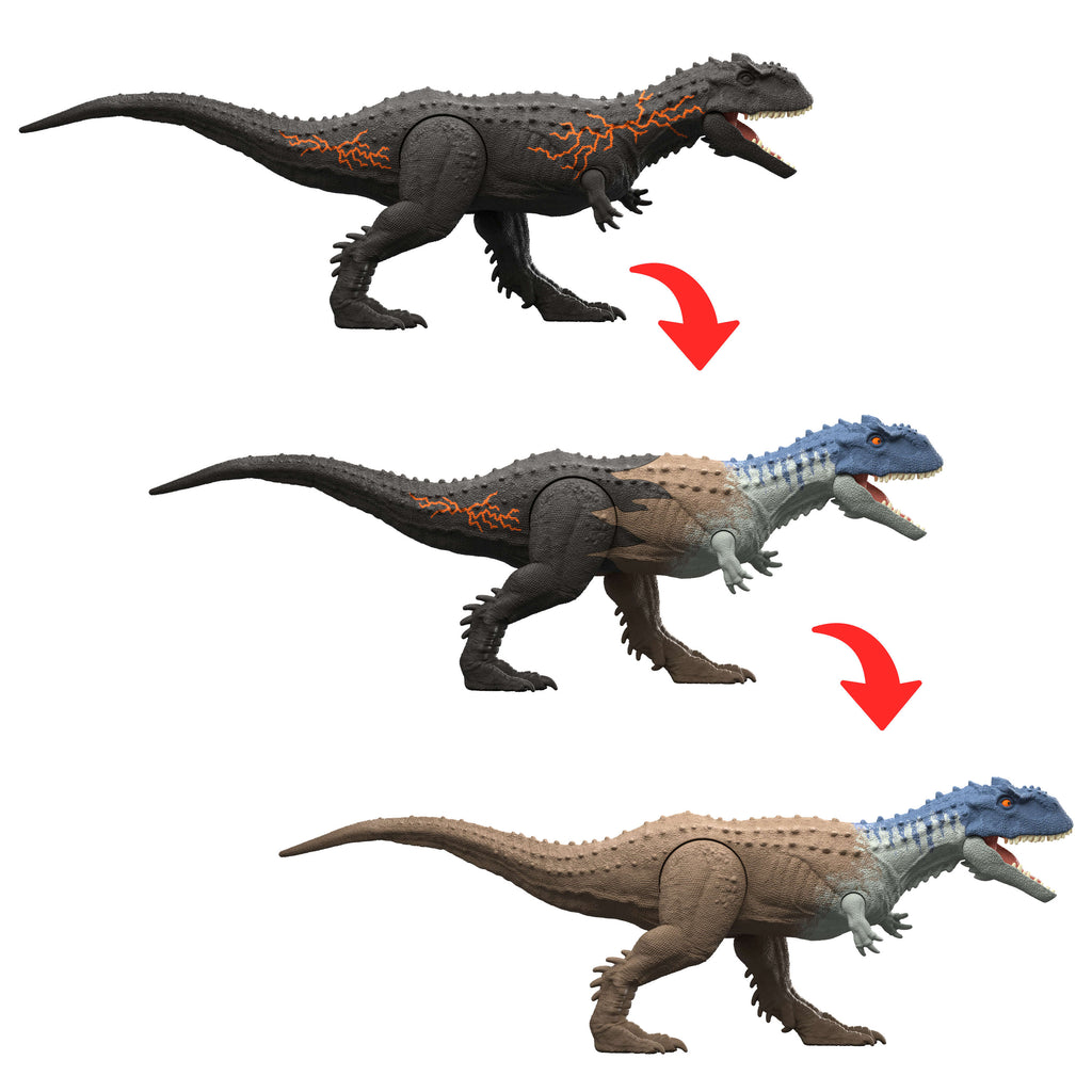 Jurassic World Dino Reveal Deluxe Orkoraptor Figürü