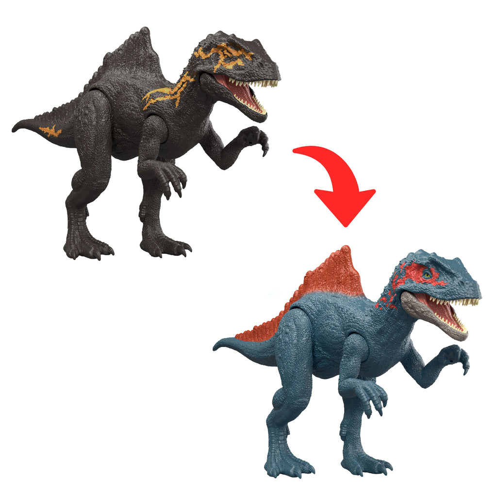 Jurassic World Dino Reveal Deluxe Orkoraptor Figürü