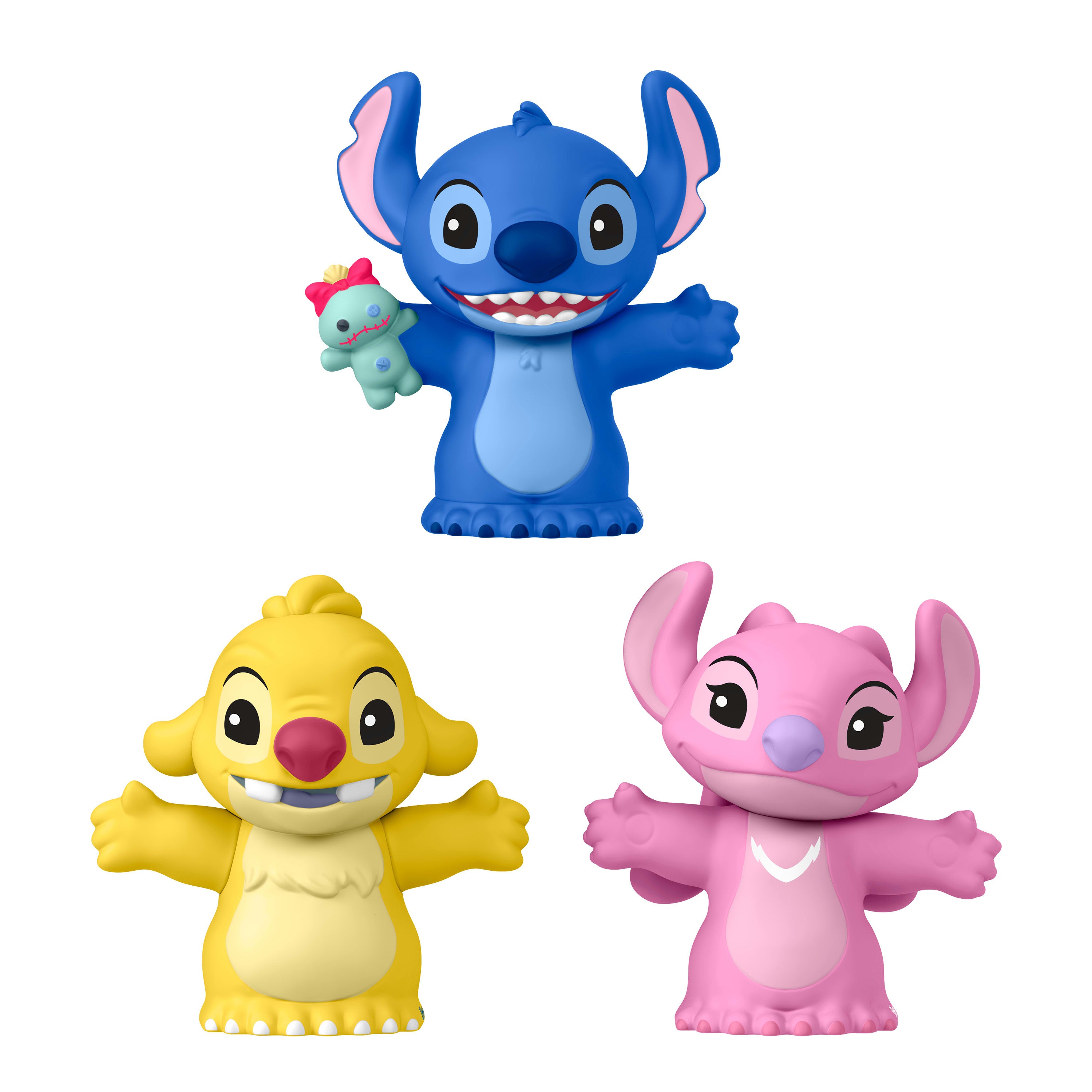 Fisher-Price Little People Collector Disney Stitch & Kuzenleri Figür Seti