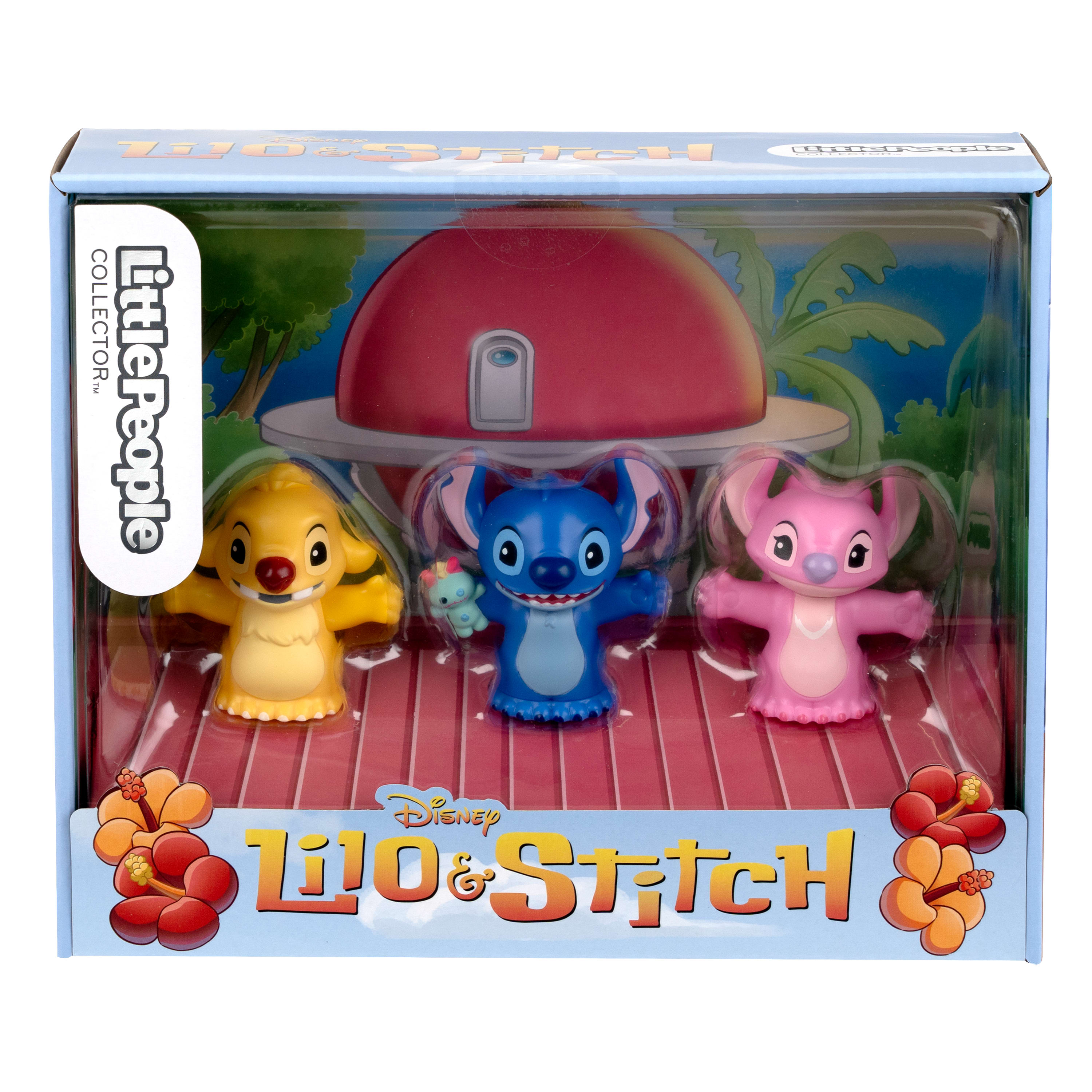 Fisher-Price Little People Collector Disney Stitch & Kuzenleri Figür Seti