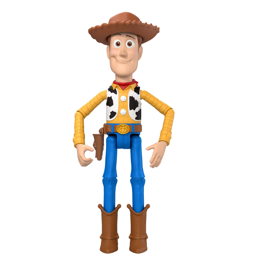 14 bükülebilir eklemi olan ve oyunlar için ideal boyutlu 23 cm'lik Disney ve Pixar Oyuncak Hikayesi Woody aksiyon figürü