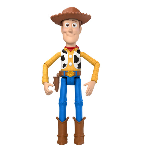 14 bükülebilir eklemi olan ve oyunlar için ideal boyutlu 23 cm'lik Disney ve Pixar Oyuncak Hikayesi Woody aksiyon figürü