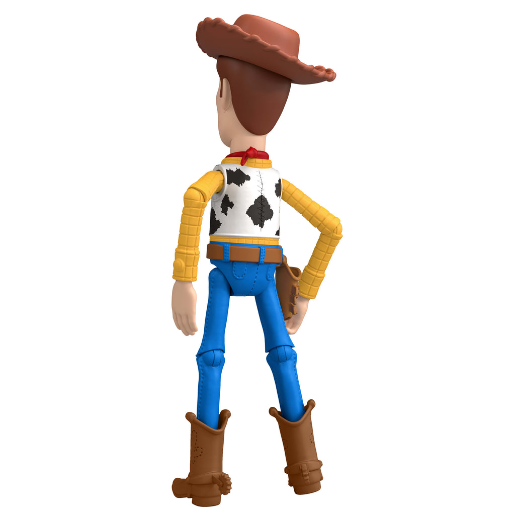 14 bükülebilir eklemi olan ve oyunlar için ideal boyutlu 23 cm'lik Disney ve Pixar Oyuncak Hikayesi Woody aksiyon figürü