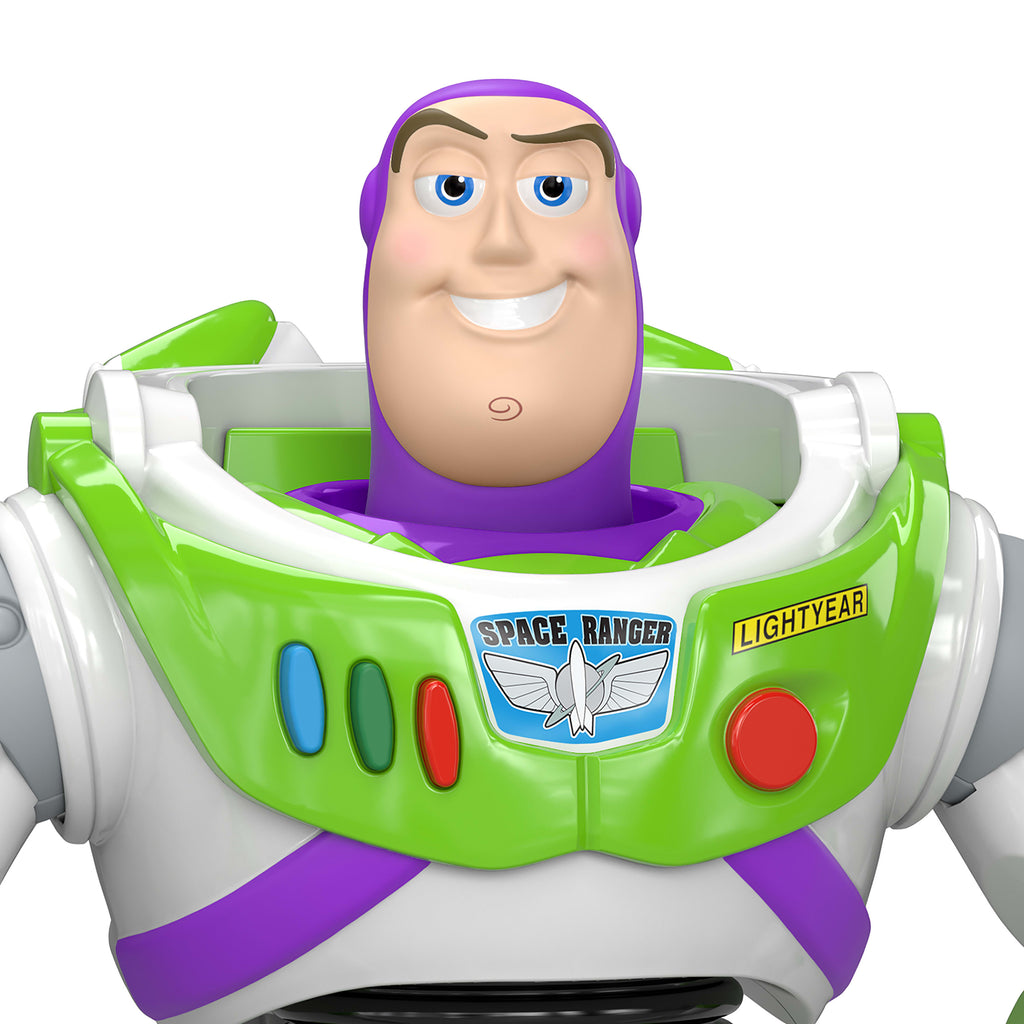 10 bükülebilir eklemi olan ve oyunlar için ideal boyutlu 18 cm'lik Disney Pixar Toy Story 5 Buzz Lightyear Aksiyon Figürü