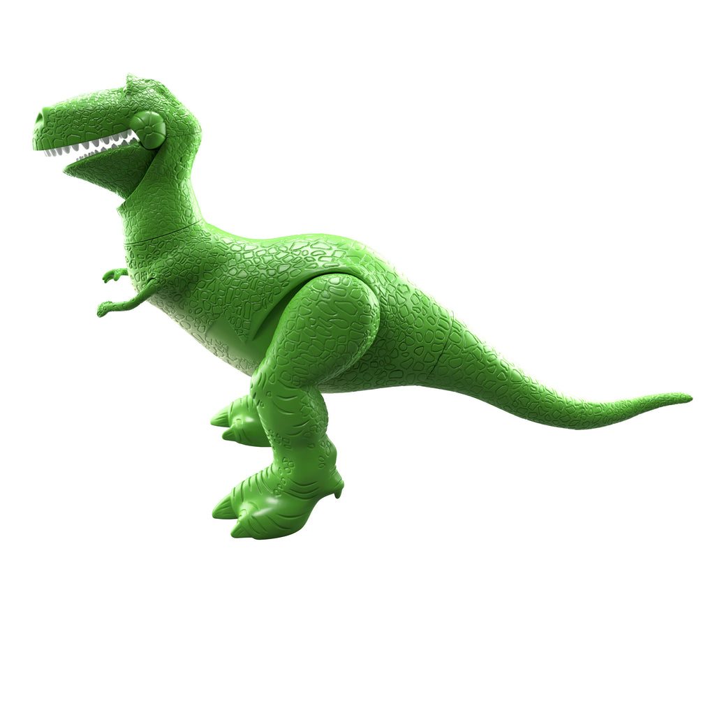 8 bükülebilir eklemi olan ve oyunlar için ideal boyutlu 18 cm'lik Disney Pixar Toy Story 5 Rex Aksiyon Figürü