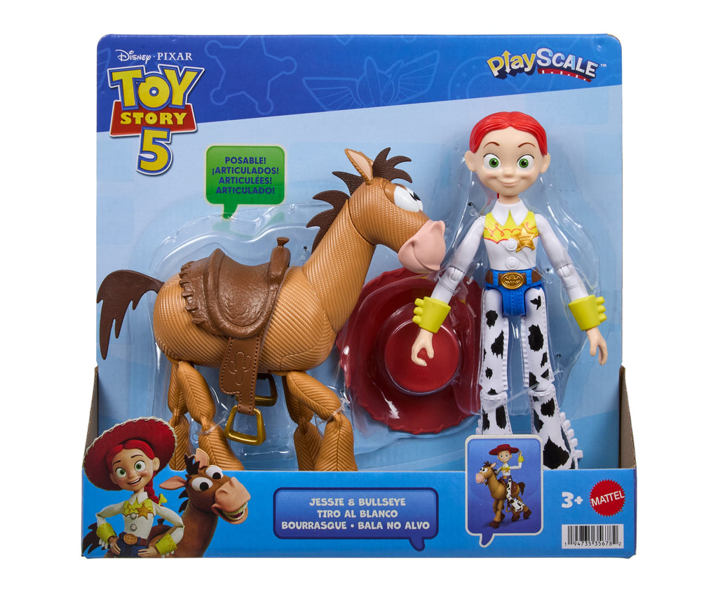 Disney ve Pixar Oyuncak Hikayesi 5 Jessie ve Bullseye aksiyon figürleri 2'li paket