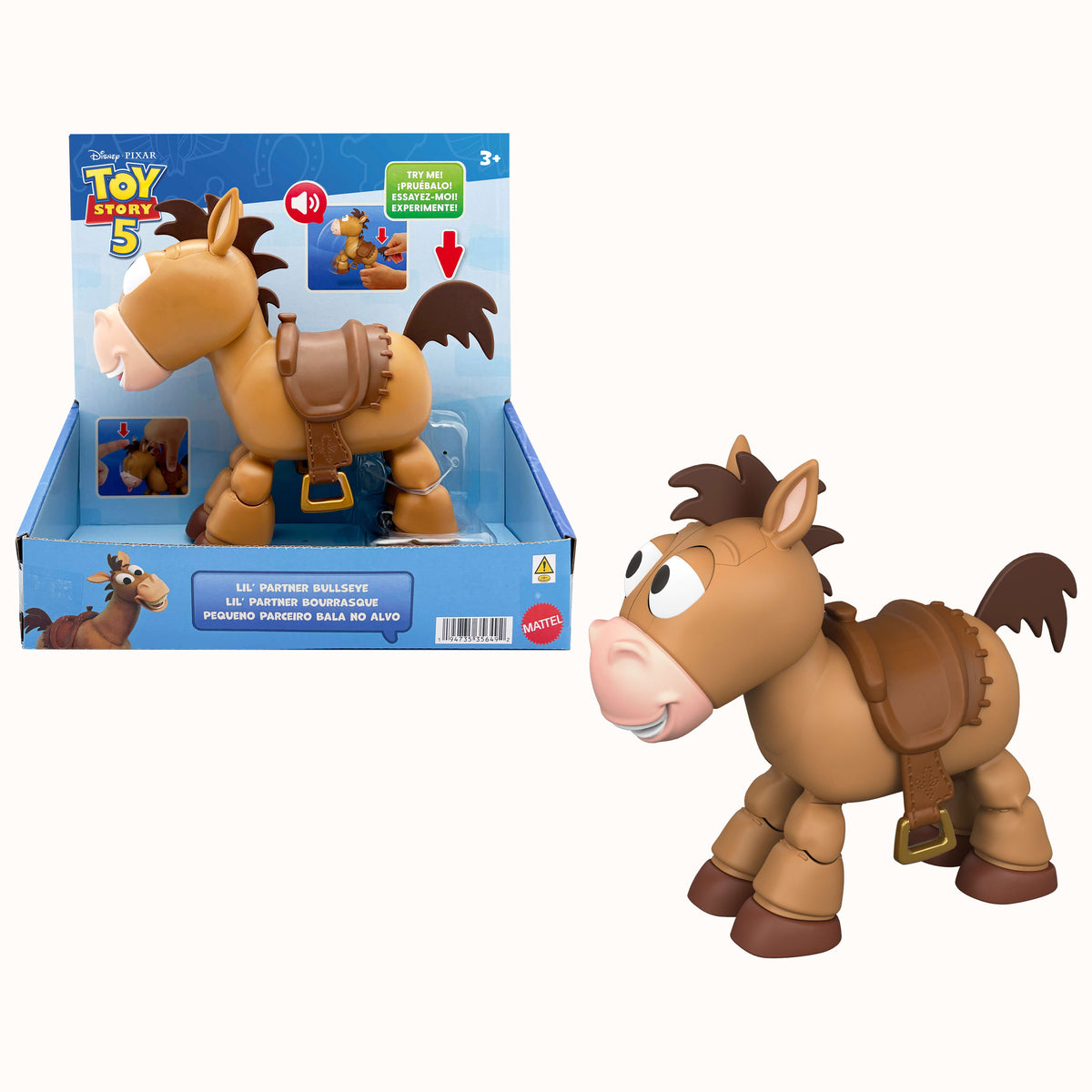 Disney Pixar Toy Story Lil' Partner Bullseye Sesli At Figürü
